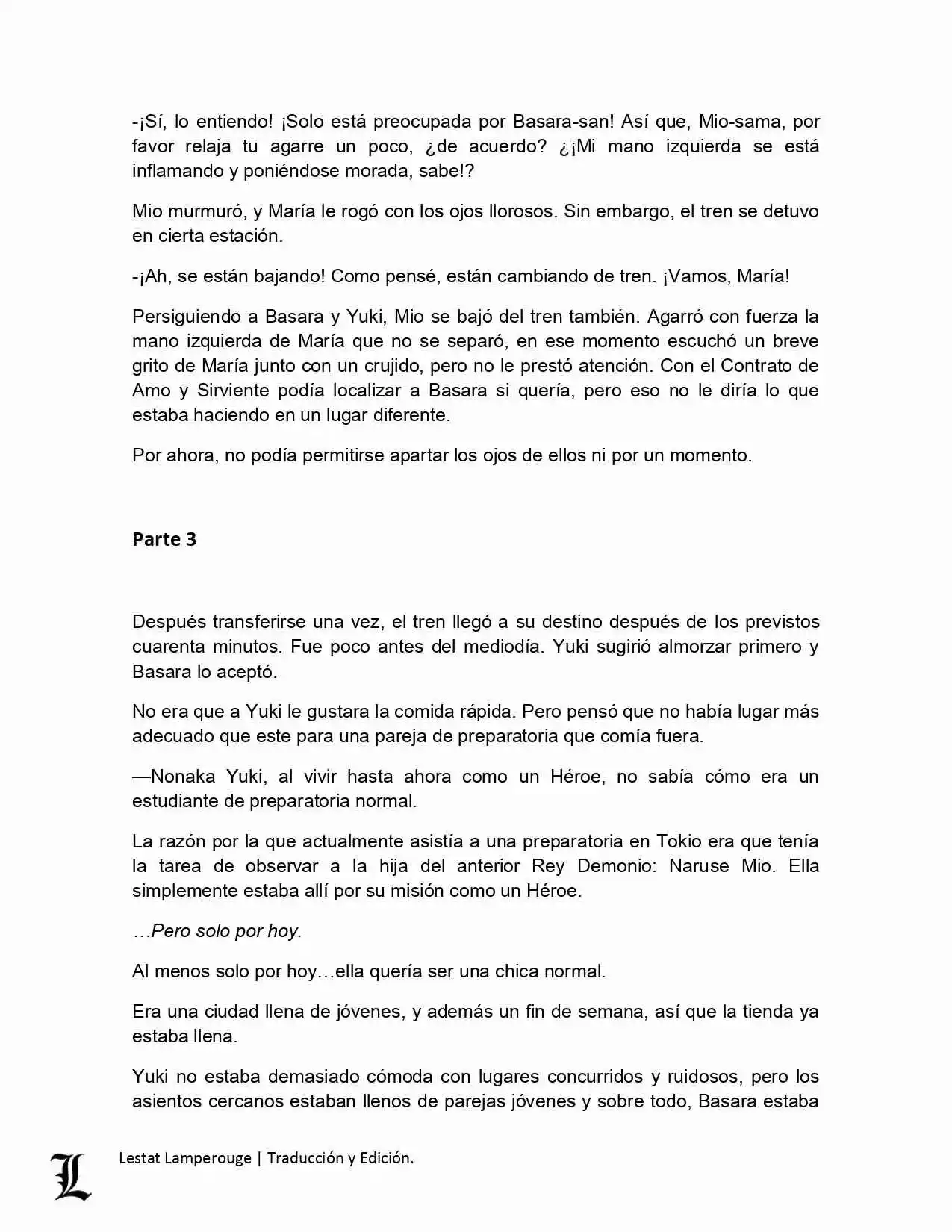 Shinmai Maou No Testament (Novela) (Novela) - Capítulo 8 - Página 9 - LectorTMOo