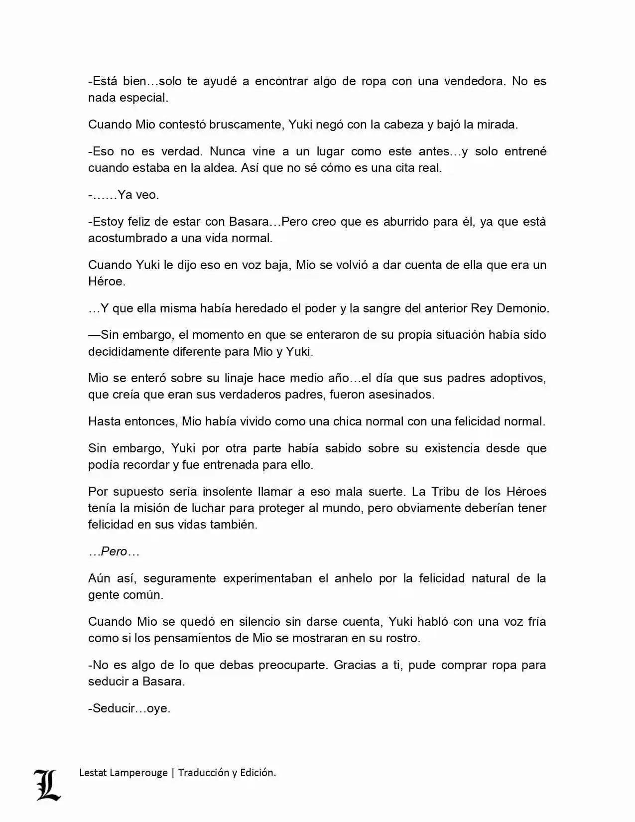 Shinmai Maou No Testament (Novela) (Novela) - Capítulo 8 - Página 18 - LectorTMOo