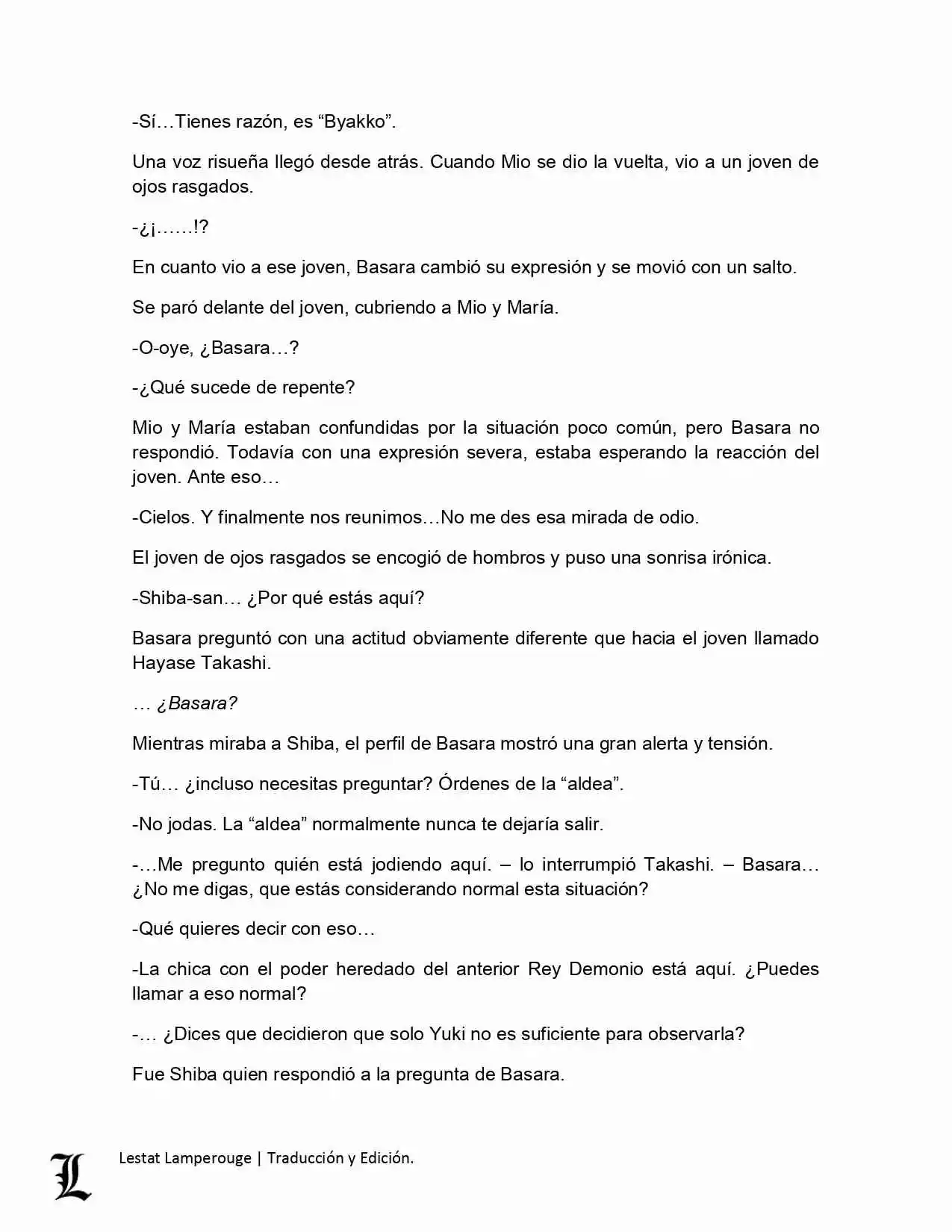 Shinmai Maou No Testament (Novela) (Novela) - Capítulo 8 - Página 32 - LectorTMOo