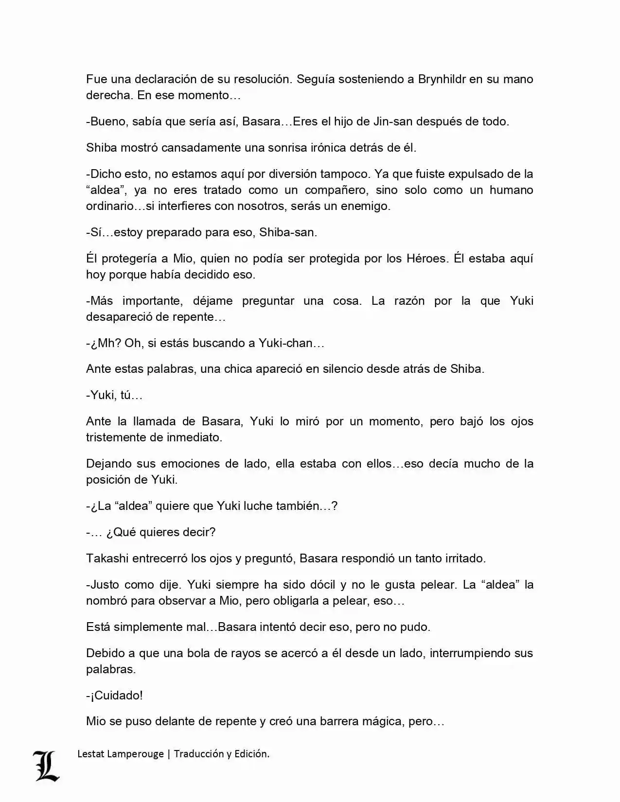 Shinmai Maou No Testament (Novela) (Novela) - Capítulo 8 - Página 34 - LectorTMOo