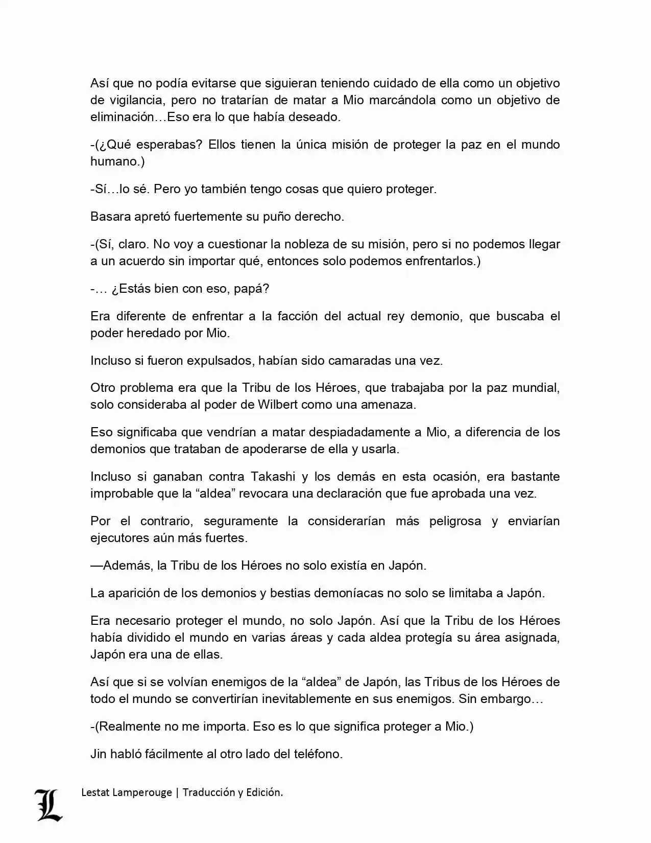 Shinmai Maou No Testament (Novela) (Novela) - Capítulo 8 - Página 39 - LectorTMOo