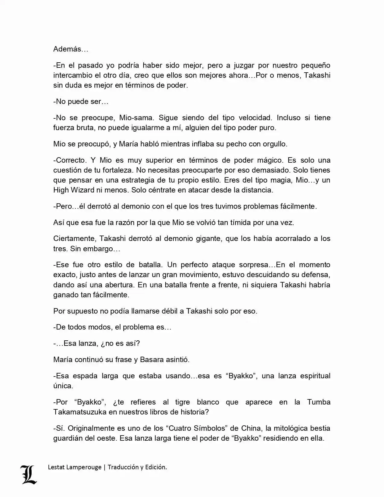 Shinmai Maou No Testament (Novela) (Novela) - Capítulo 9 - Página 2 - LectorTMOo