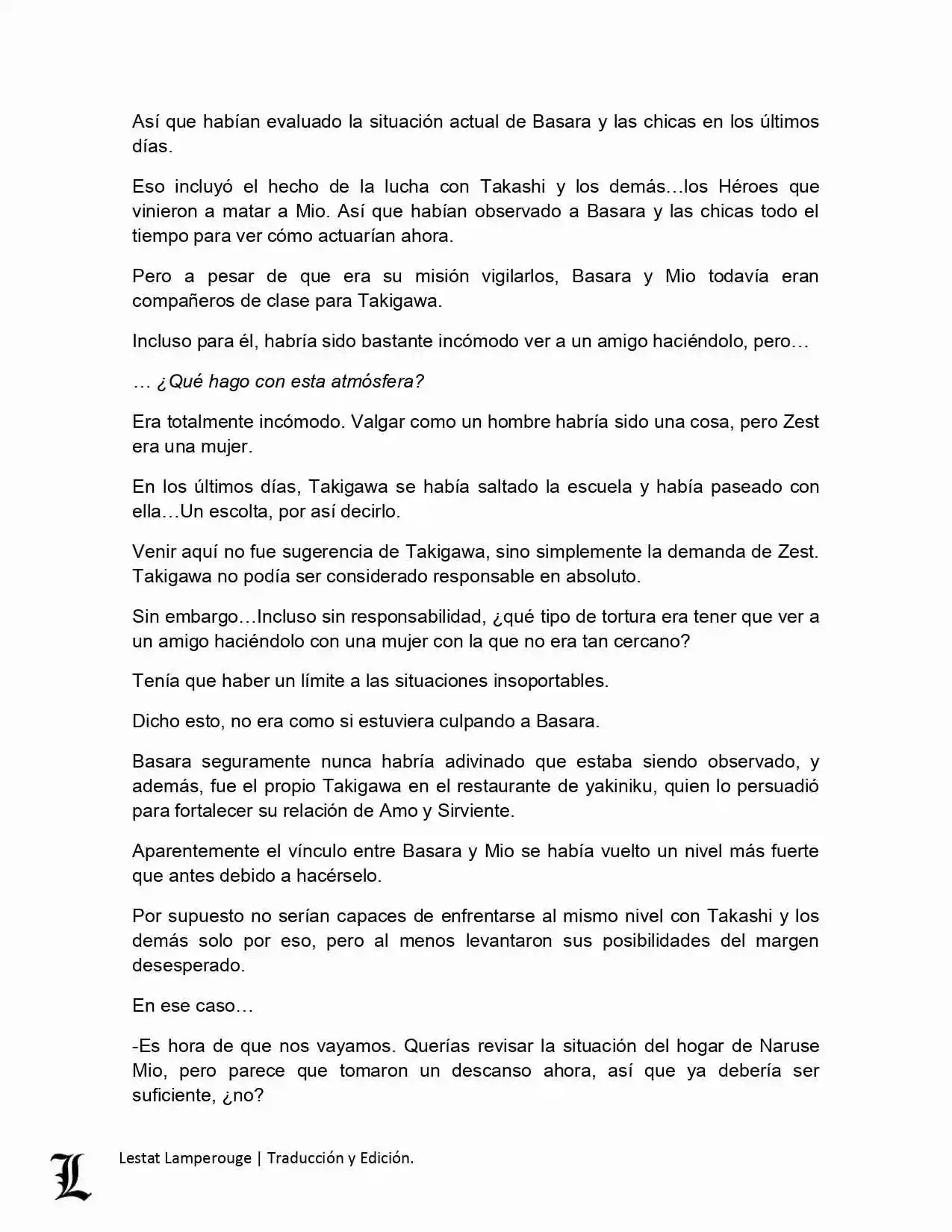 Shinmai Maou No Testament (Novela) (Novela) - Capítulo 9 - Página 33 - LectorTMOo