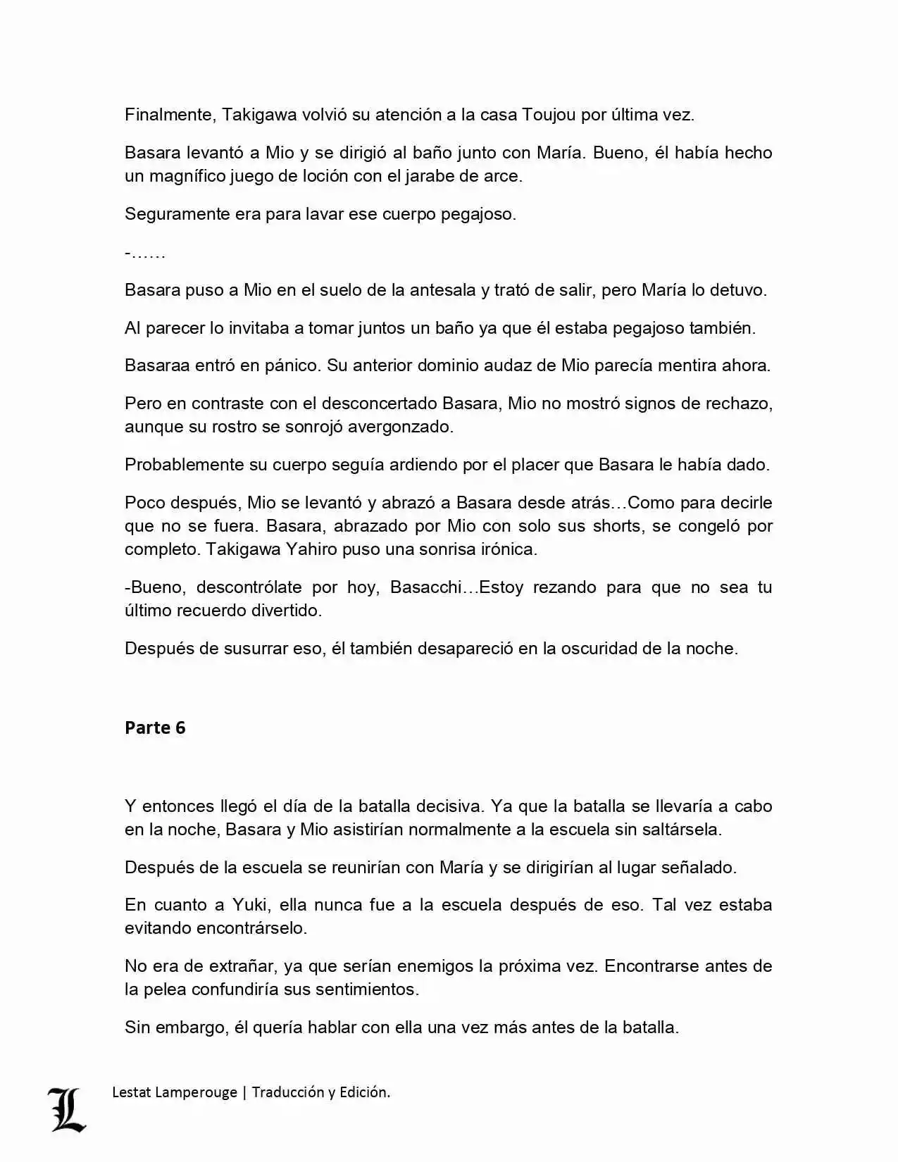Shinmai Maou No Testament (Novela) (Novela) - Capítulo 9 - Página 36 - LectorTMOo