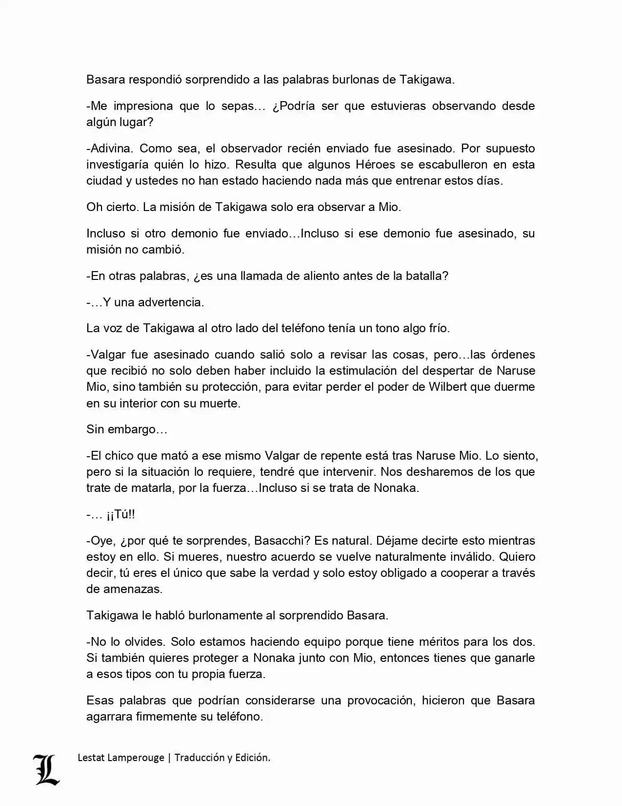 Shinmai Maou No Testament (Novela) (Novela) - Capítulo 9 - Página 39 - LectorTMOo