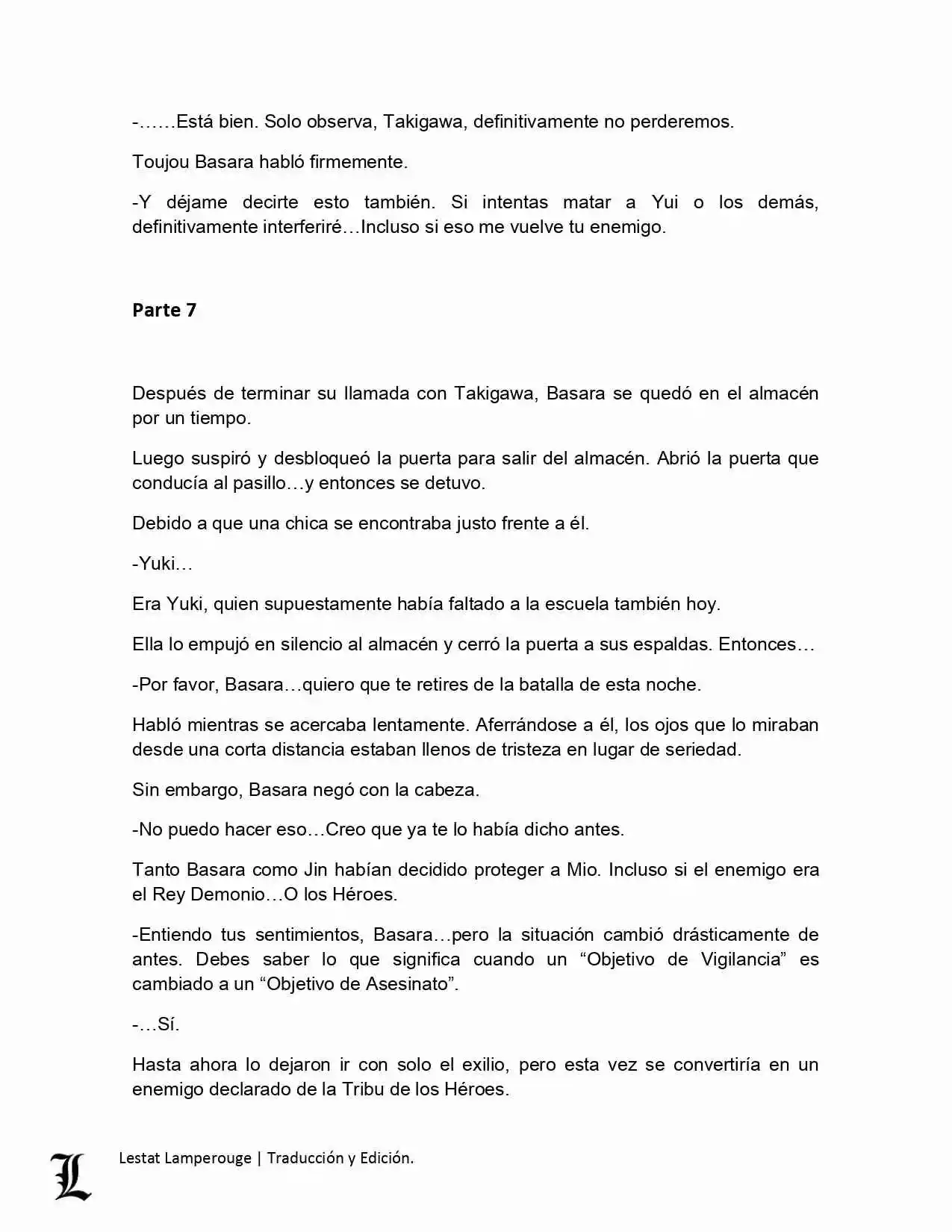 Shinmai Maou No Testament (Novela) (Novela) - Capítulo 9 - Página 40 - LectorTMOo