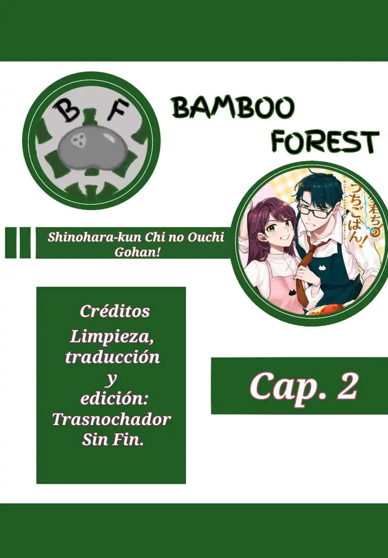 Shinohara-kun Chi No Ouchi Gohan!, Shinohara-kun's Home Cooking! - Capítulo 2 - Página 1 - LectorTMOo