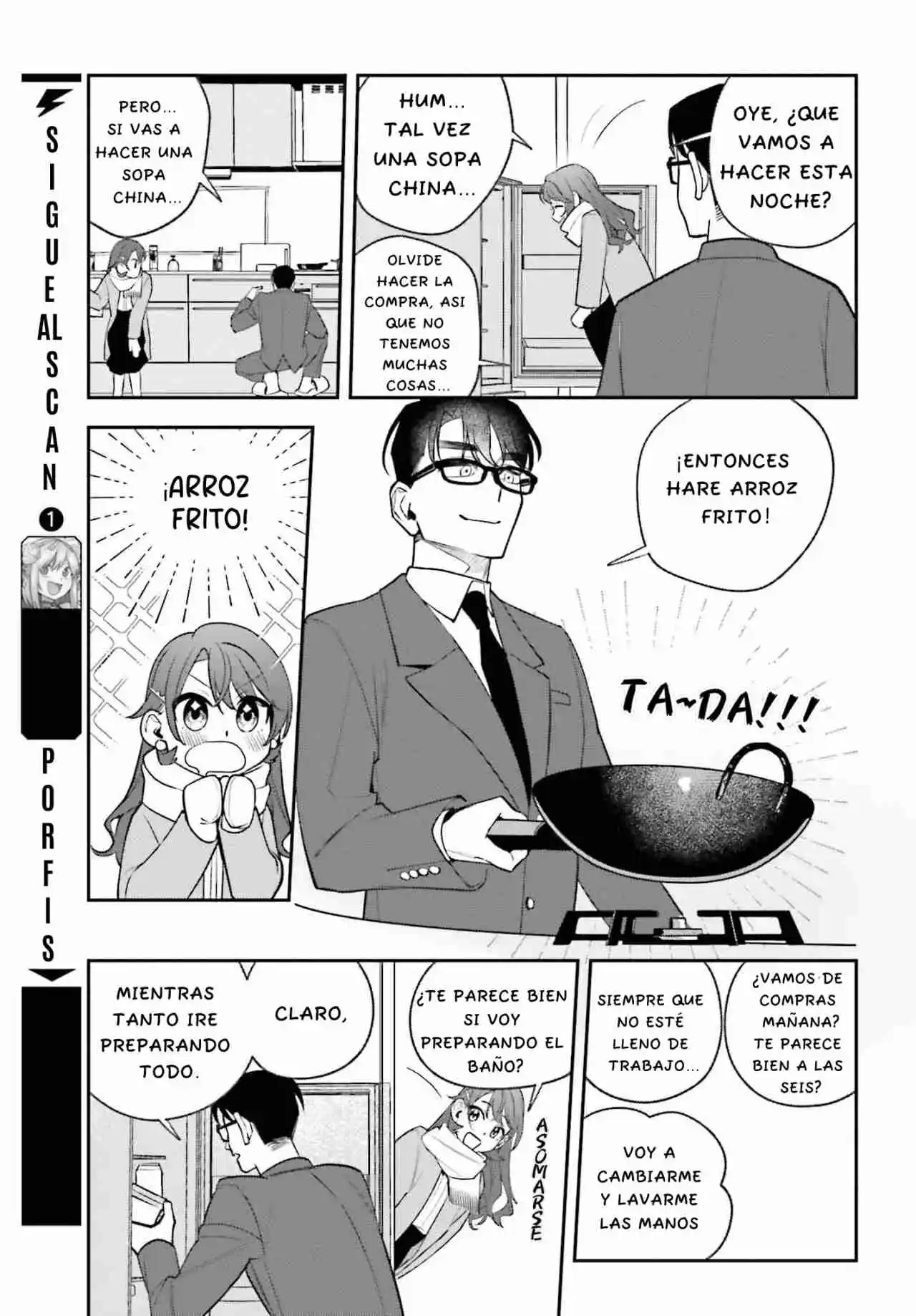 Shinohara-kun Chi No Ouchi Gohan!, Shinohara-kun's Home Cooking! - Capítulo 3 - Página 8 - LectorTMOo