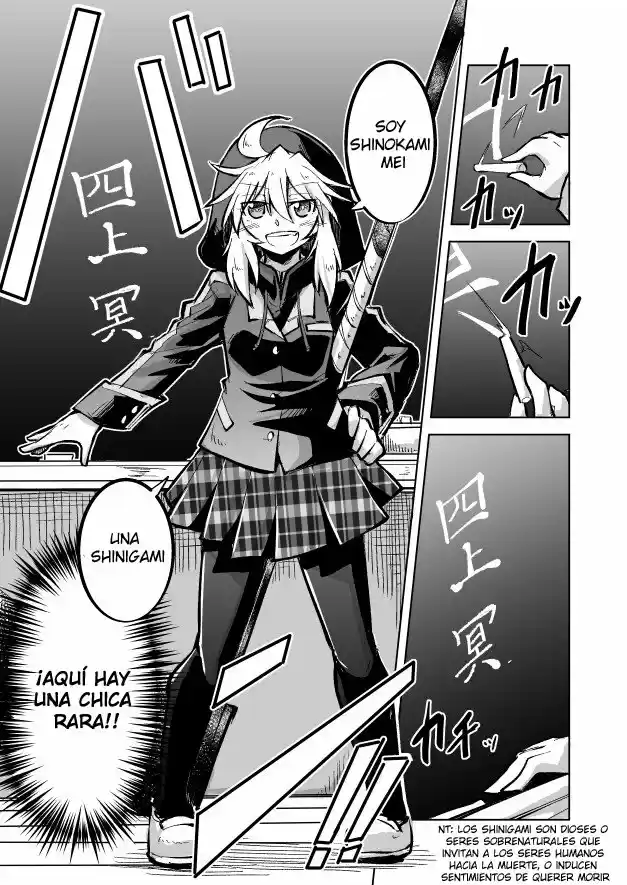 Shinokami-san Es Una Shinigami - Capítulo 1 - Página 1 - LectorTMOo