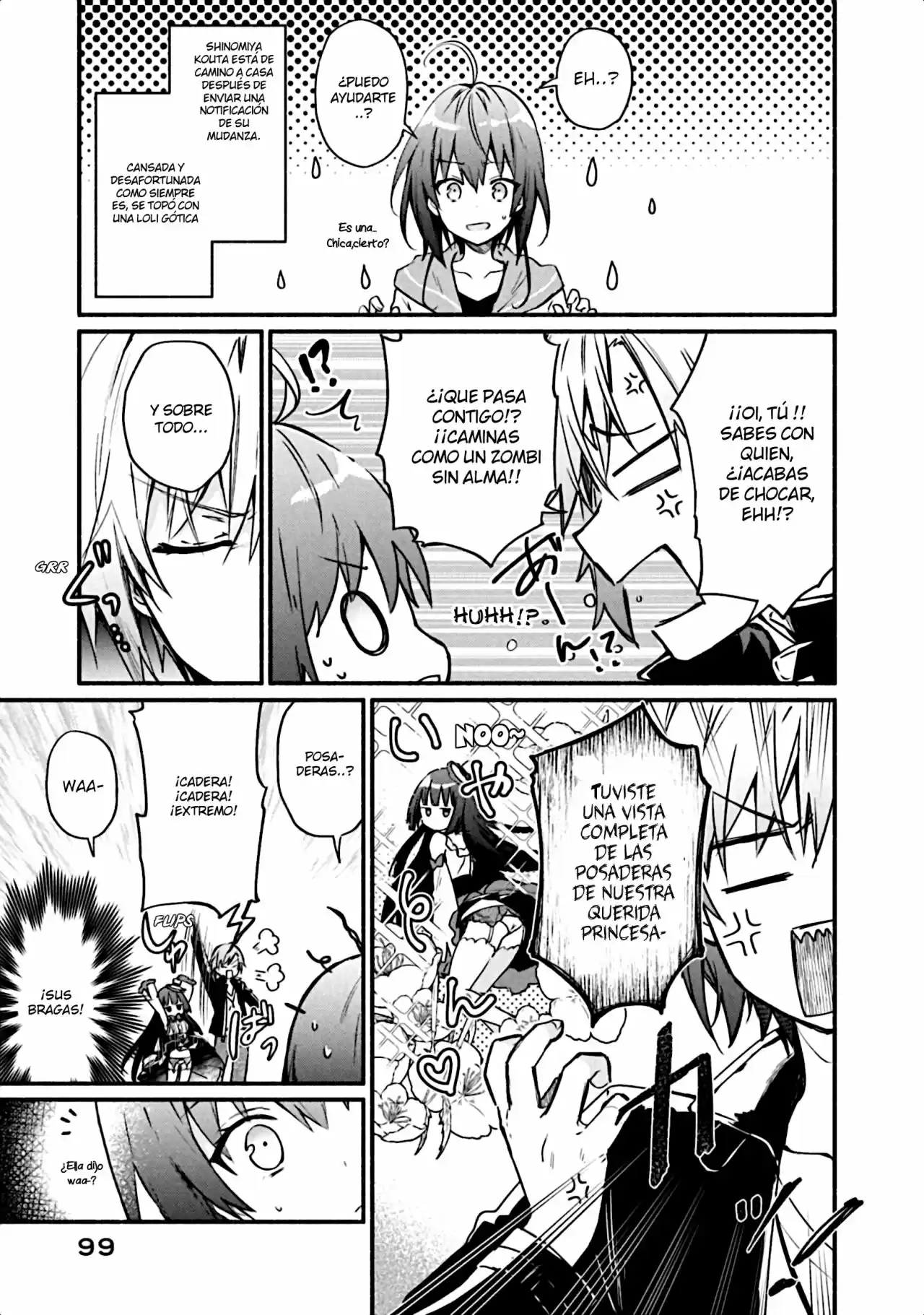 Shinomiya Kouta Todavía No Puede Morir -Border Of The Dead- - Capítulo 3 - Página 17 - LectorTMOo