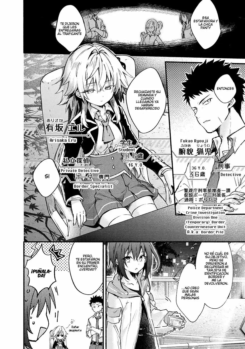Shinomiya Kouta Todavía No Puede Morir -Border Of The Dead- - Capítulo 6 - Página 8 - LectorTMOo