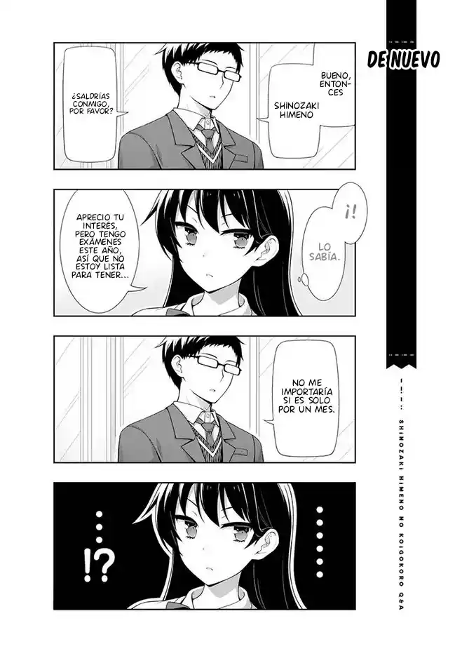 Shinozaki Himeno No Koigokoro Q&A - Capítulo 1 - Página 5 - LectorTMOo