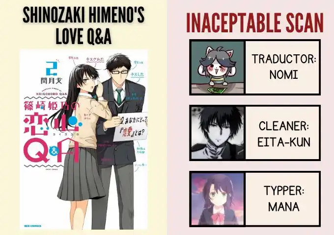 Shinozaki Himeno No Koigokoro Q&A - Capítulo 11 - Página 19 - LectorTMOo