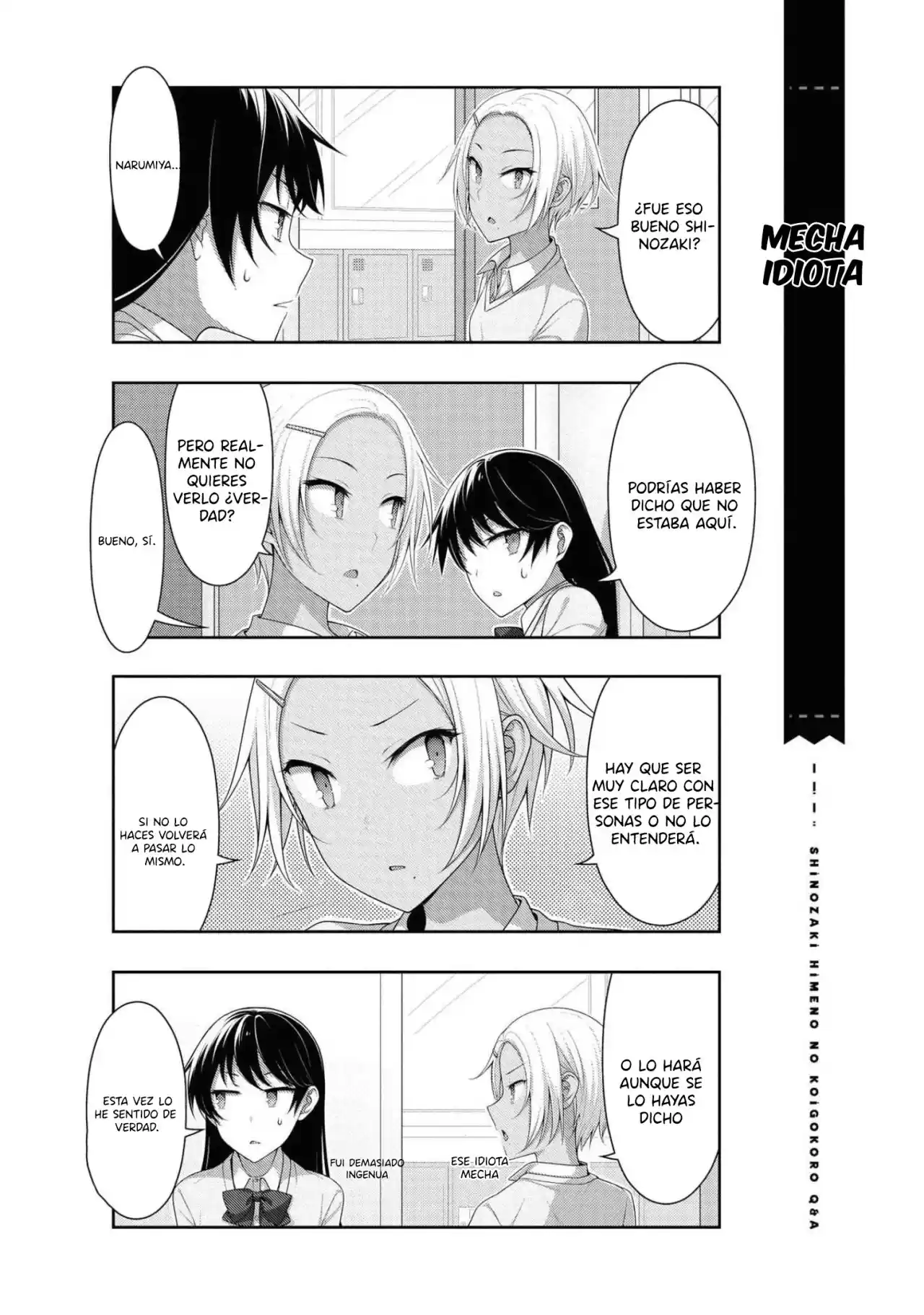 Shinozaki Himeno No Koigokoro Q&A - Capítulo 12 - Página 6 - LectorTMOo