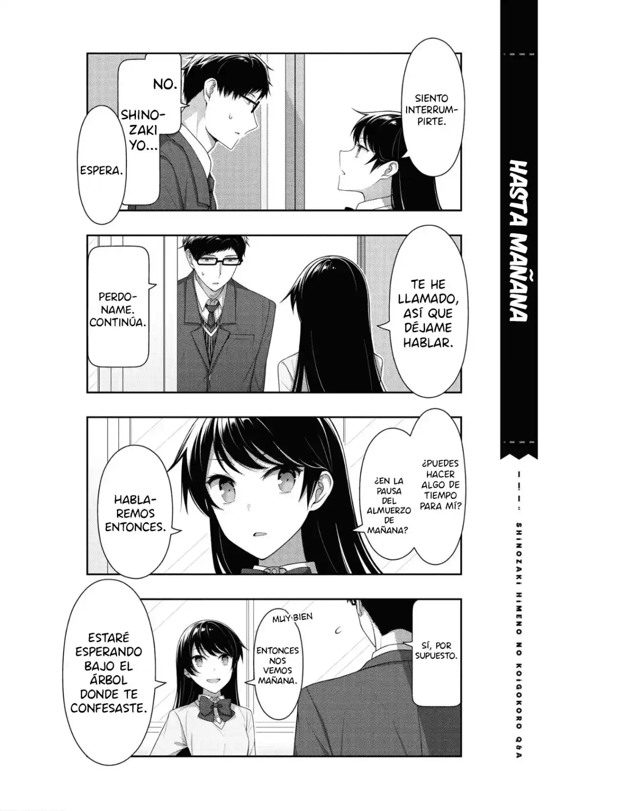 Shinozaki Himeno No Koigokoro Q&A - Capítulo 13 - Página 4 - LectorTMOo