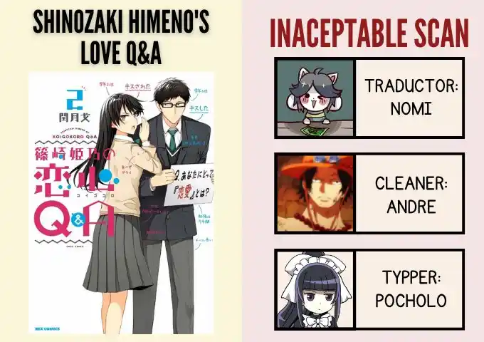Shinozaki Himeno No Koigokoro Q&A - Capítulo 13 - Página 10 - LectorTMOo
