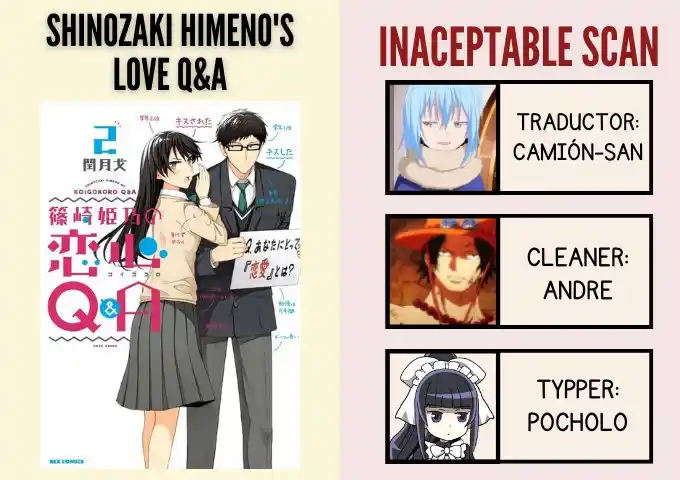 Shinozaki Himeno No Koigokoro Q&A - Capítulo 14.50 - Página 9 - LectorTMOo