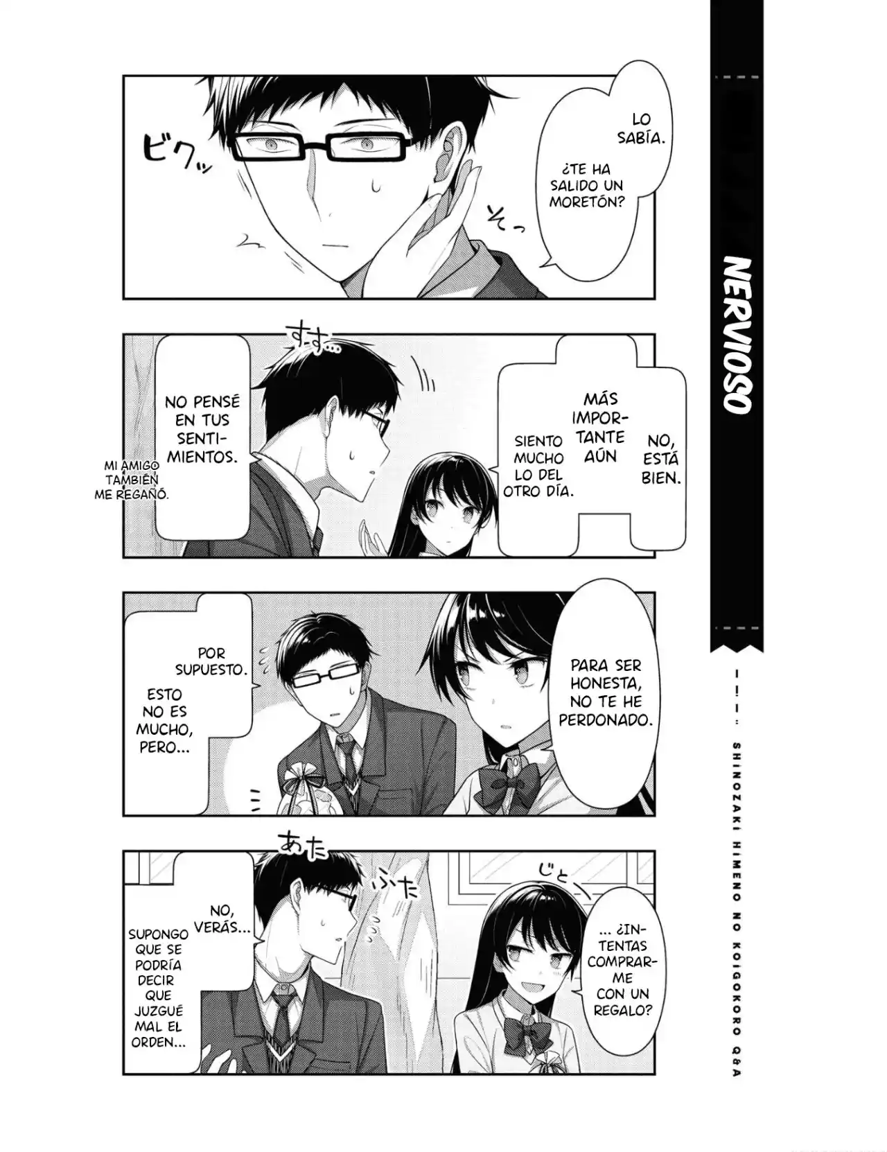 Shinozaki Himeno No Koigokoro Q&A - Capítulo 14 - Página 4 - LectorTMOo