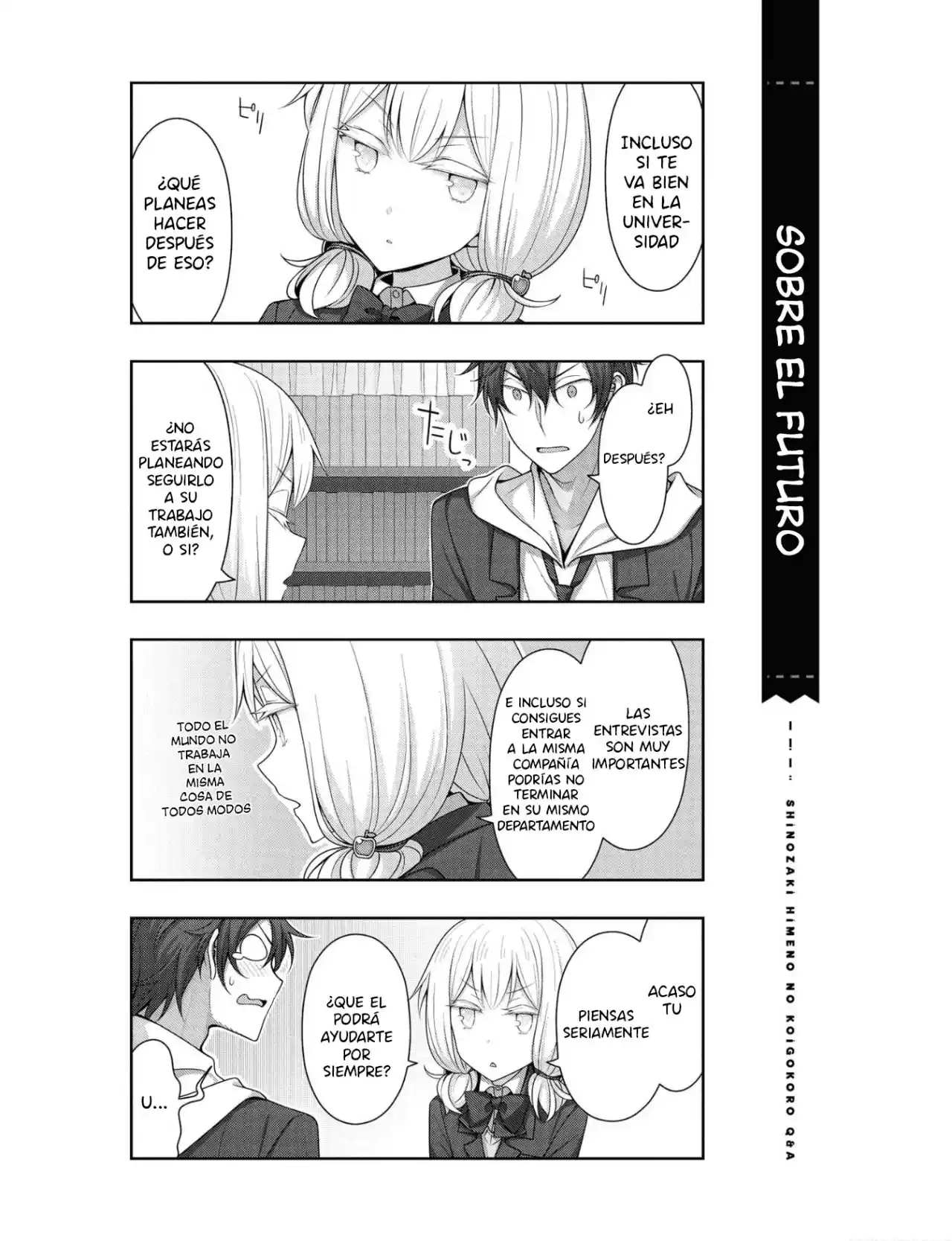Shinozaki Himeno No Koigokoro Q&A - Capítulo 15 - Página 9 - LectorTMOo
