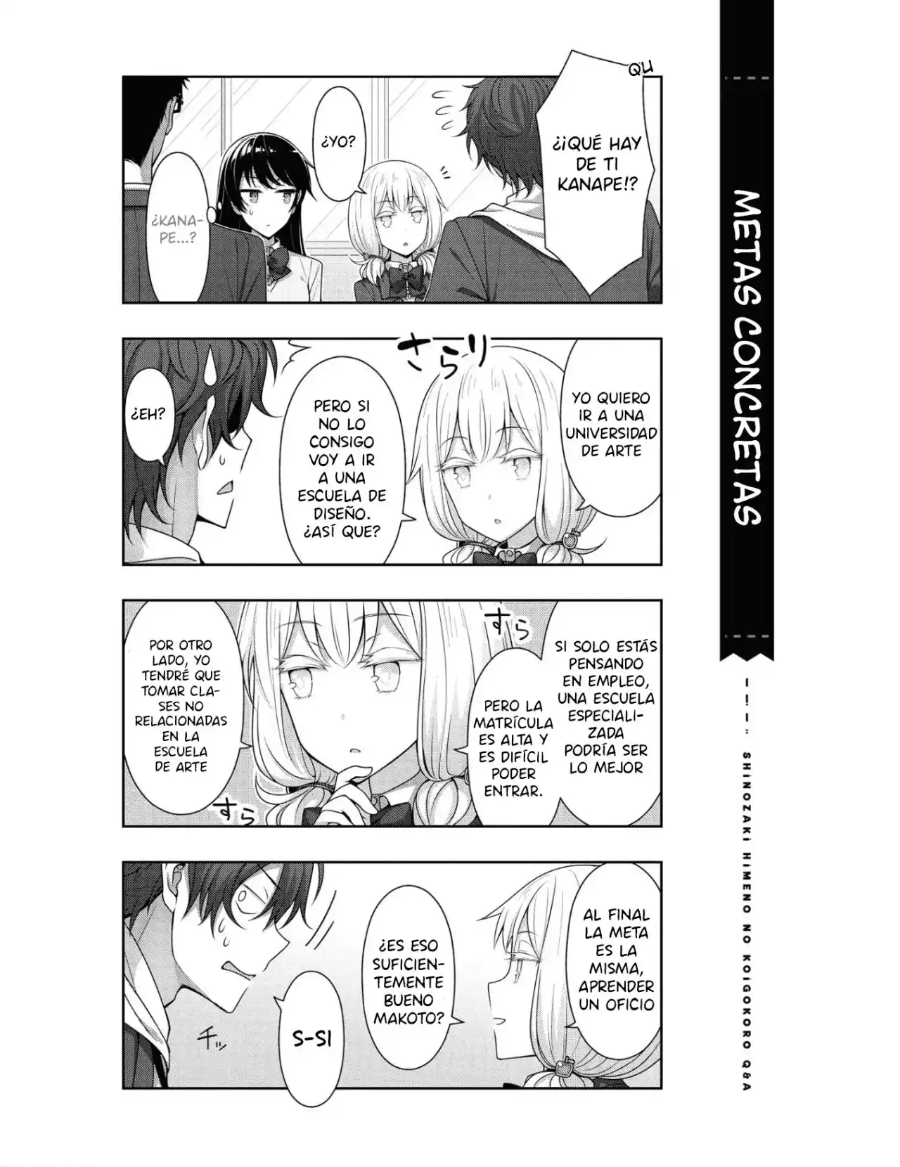 Shinozaki Himeno No Koigokoro Q&A - Capítulo 15 - Página 10 - LectorTMOo