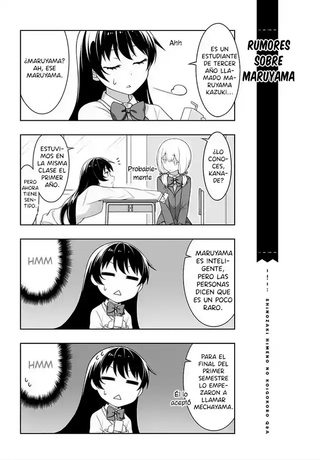 Shinozaki Himeno No Koigokoro Q&A - Capítulo 2 - Página 3 - LectorTMOo