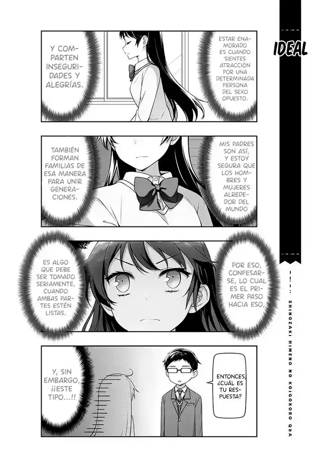 Shinozaki Himeno No Koigokoro Q&A - Capítulo 2 - Página 12 - LectorTMOo