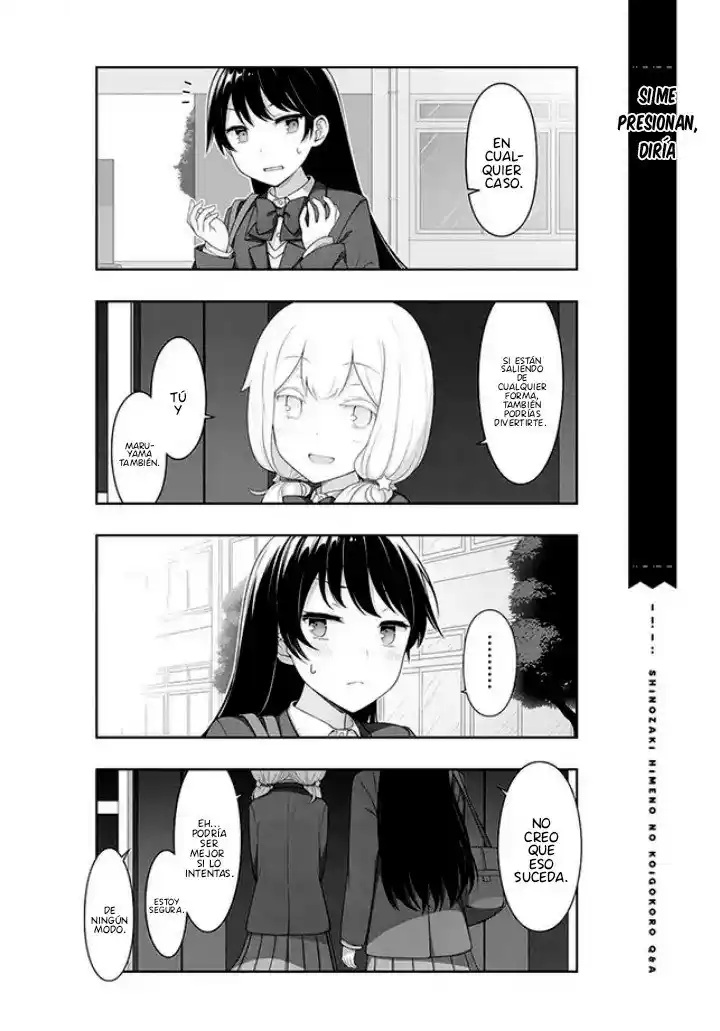 Shinozaki Himeno No Koigokoro Q&A - Capítulo 3 - Página 8 - LectorTMOo