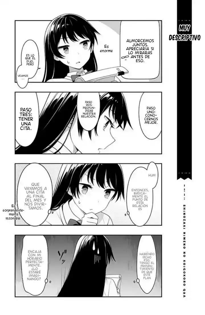 Shinozaki Himeno No Koigokoro Q&A - Capítulo 3 - Página 12 - LectorTMOo