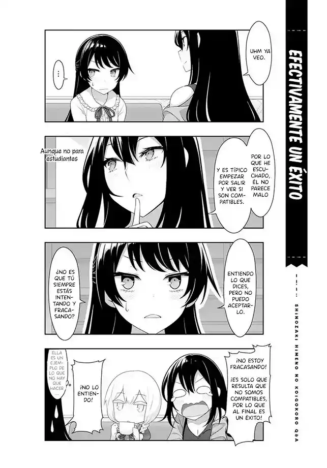 Shinozaki Himeno No Koigokoro Q&A - Capítulo 6 - Página 13 - LectorTMOo