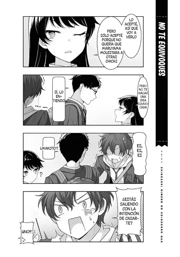 Shinozaki Himeno No Koigokoro Q&A - Capítulo 8 - Página 11 - LectorTMOo