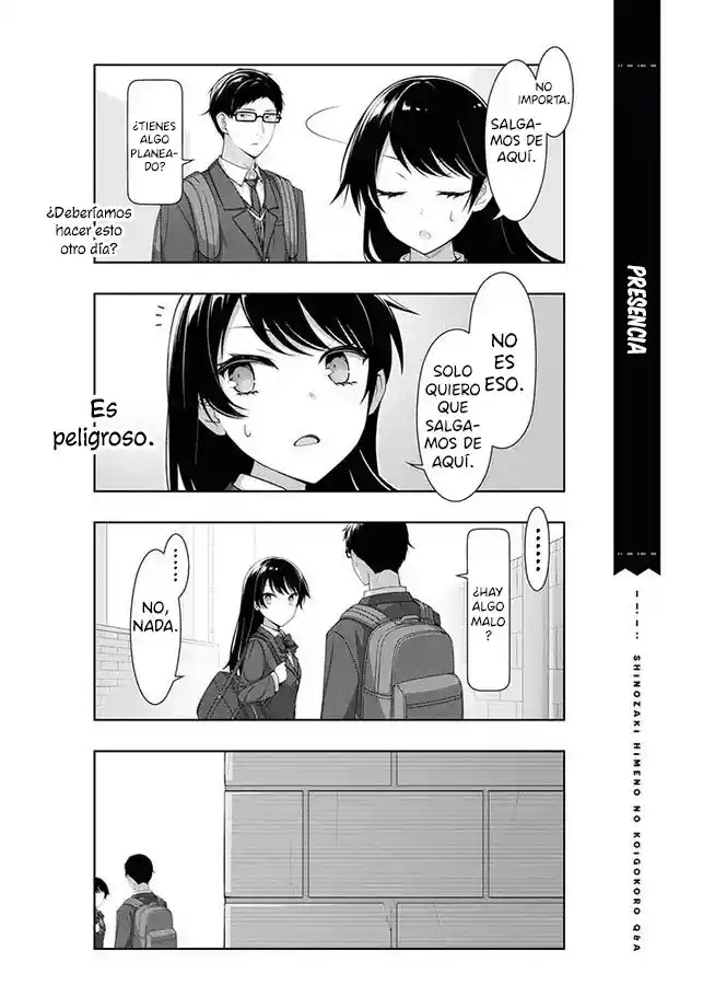 Shinozaki Himeno No Koigokoro Q&A - Capítulo 9 - Página 4 - LectorTMOo