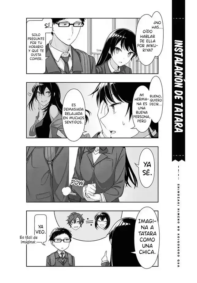 Shinozaki Himeno No Koigokoro Q&A - Capítulo 9 - Página 14 - LectorTMOo