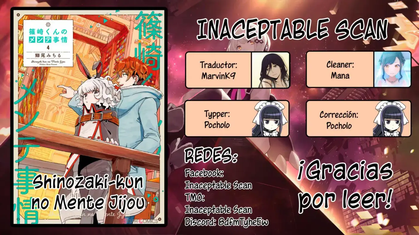 Shinozaki-kun No Mente Jijou - Capítulo 14 - Página 34 - LectorTMOo