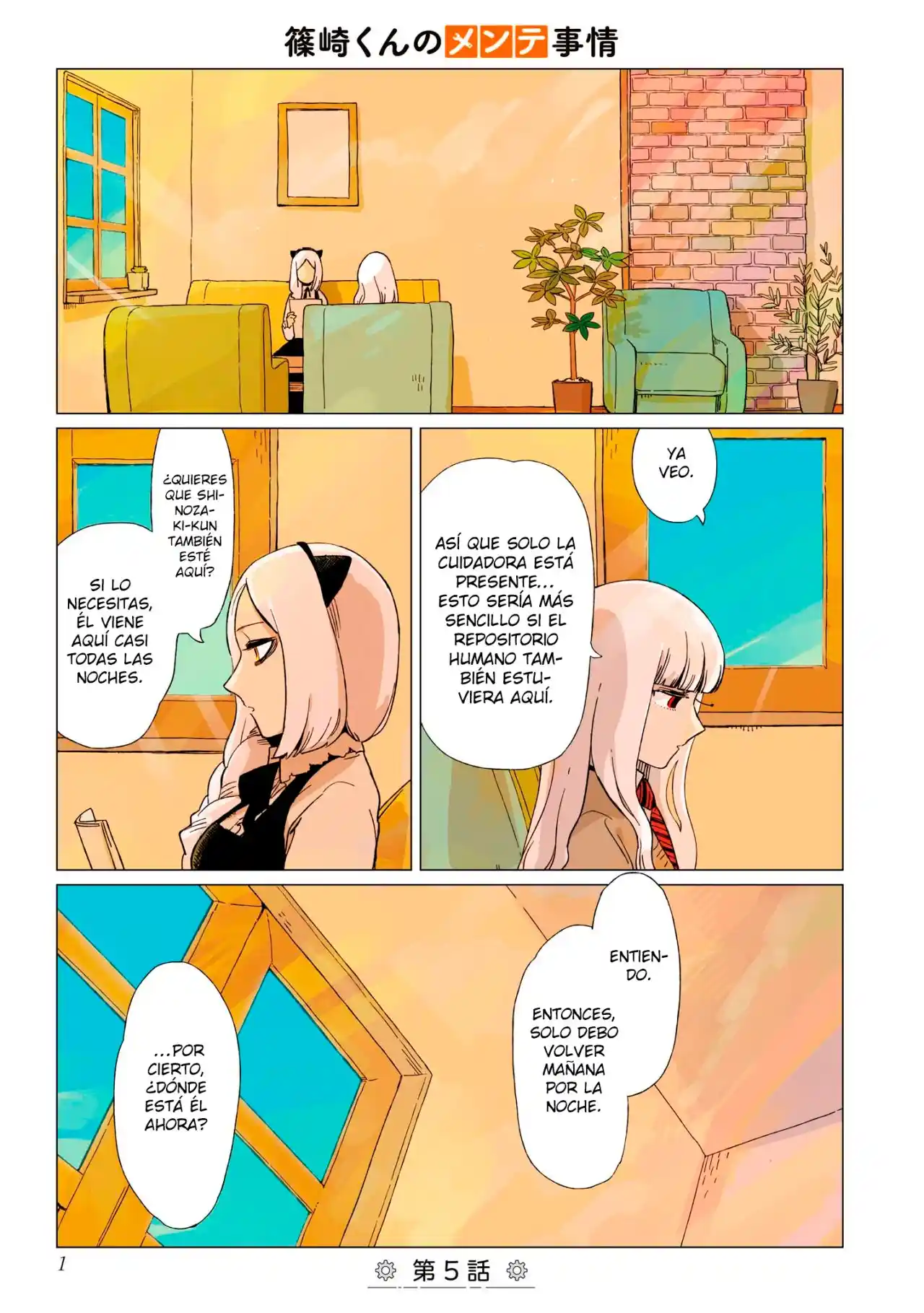 Shinozaki-kun No Mente Jijou - Capítulo 5 - Página 2 - LectorTMOo