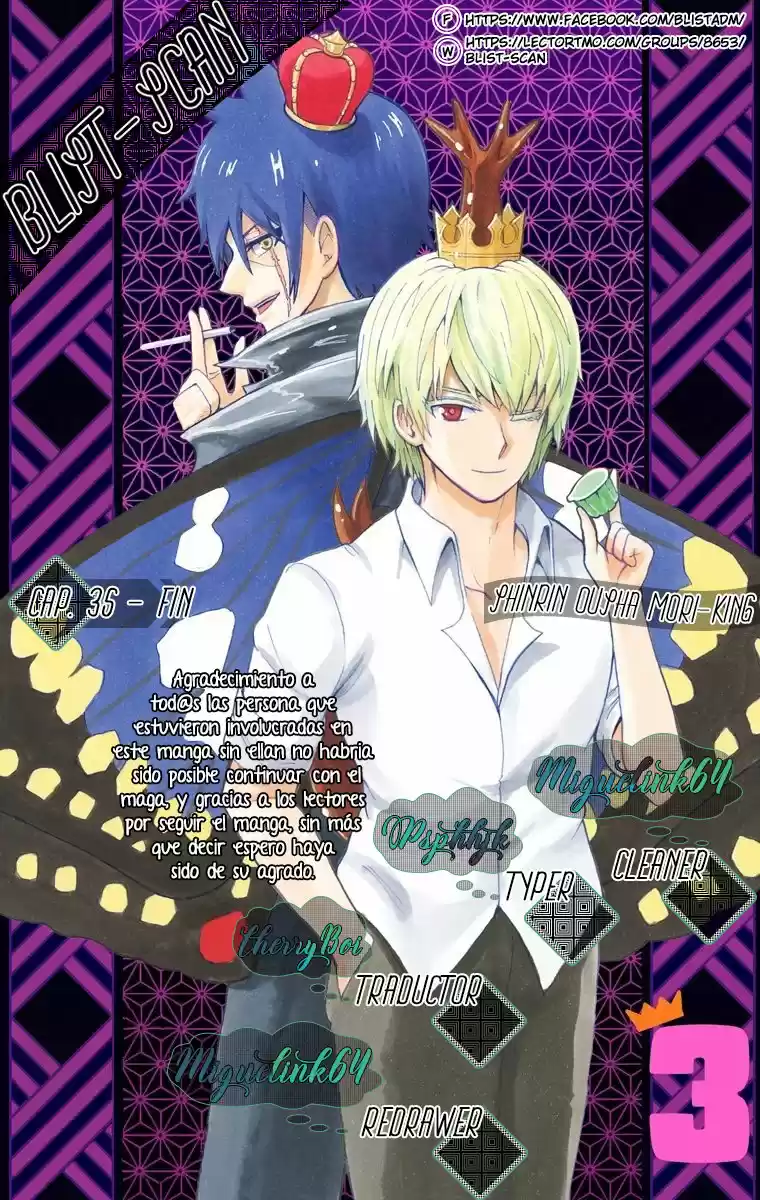 Shinrin Ousha Mori King - Capítulo 35 - Página 1 - LectorTMOo