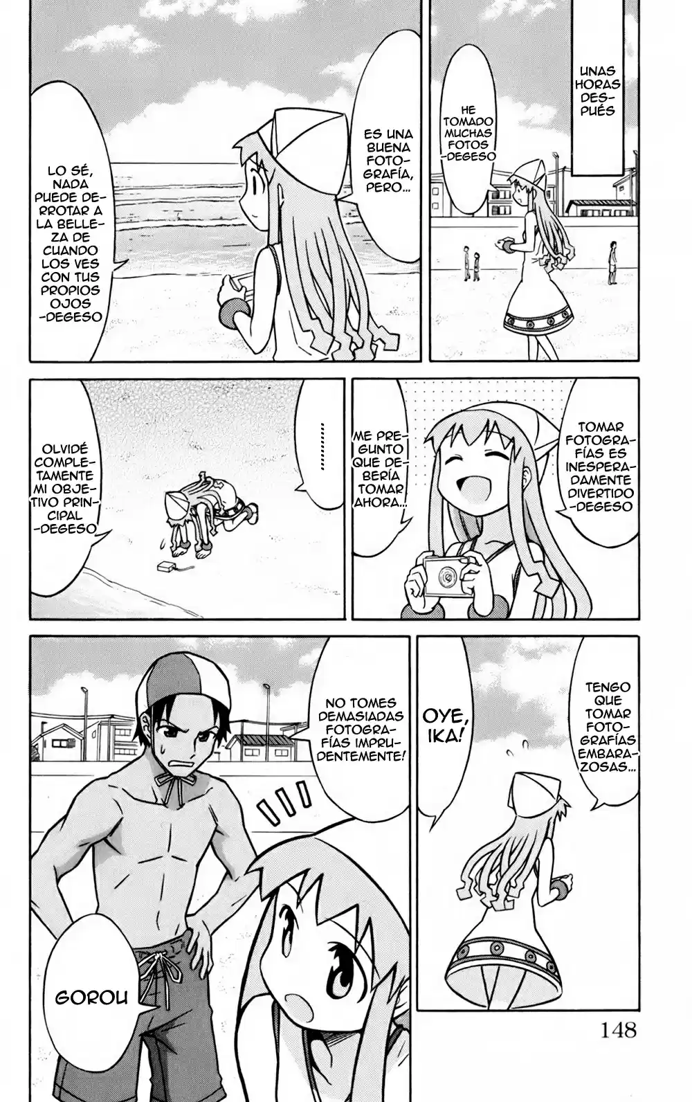 Shinryaku! Ika Musume - Capítulo 18 - Página 4 - LectorTMOo