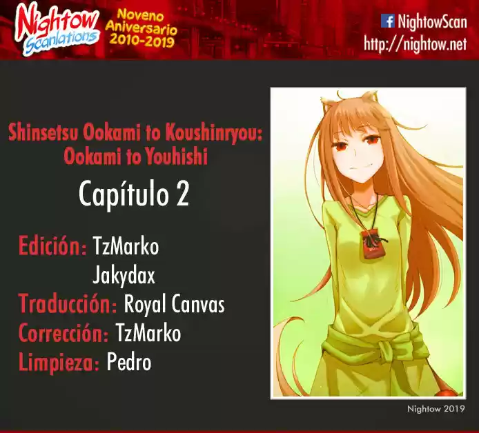 Shinsetsu Ookami To Koushinryou: Ookami To Youhishi - Capítulo 2 - Página 2 - LectorTMOo