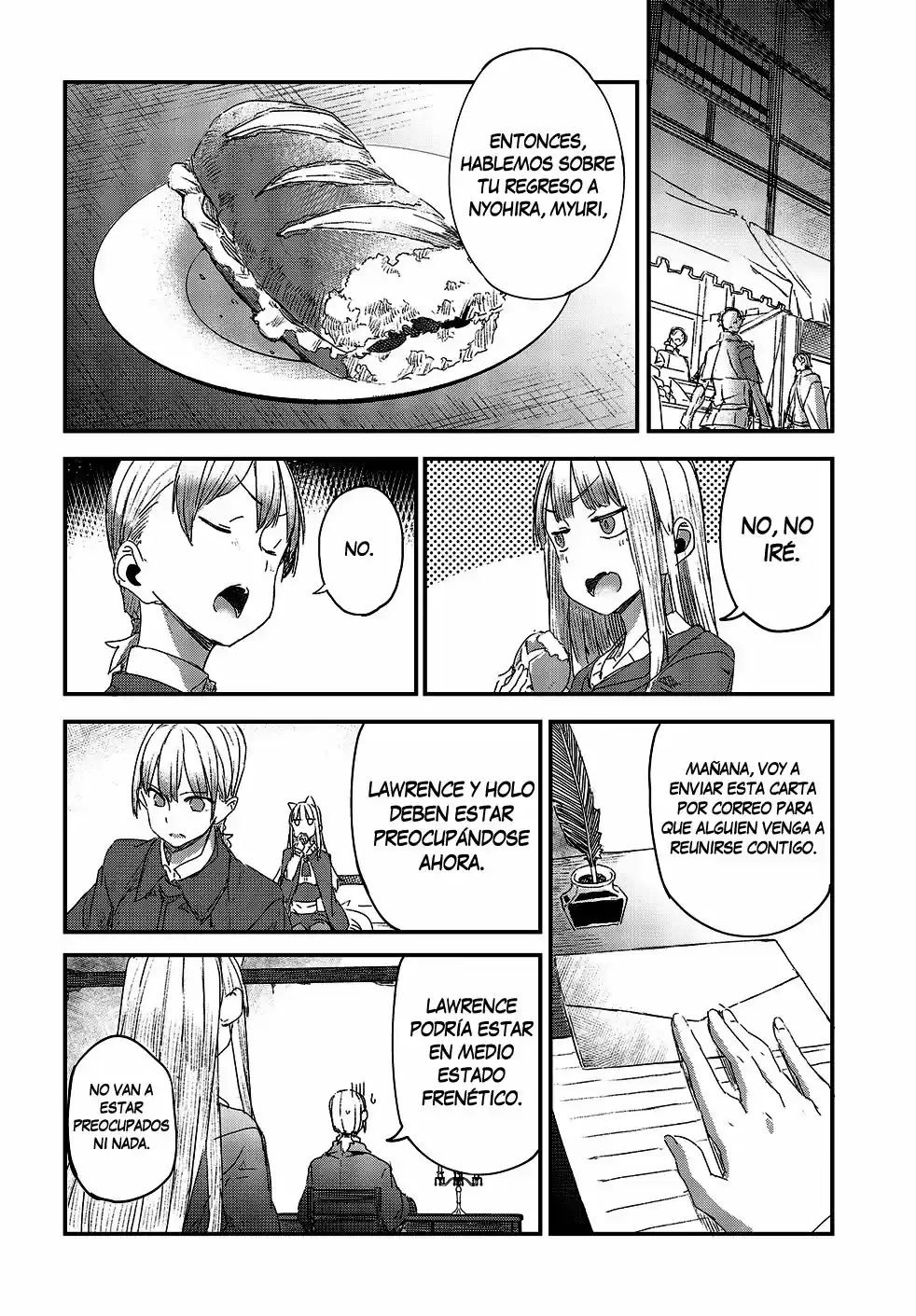 Shinsetsu Ookami To Koushinryou: Ookami To Youhishi - Capítulo 2 - Página 25 - LectorTMOo