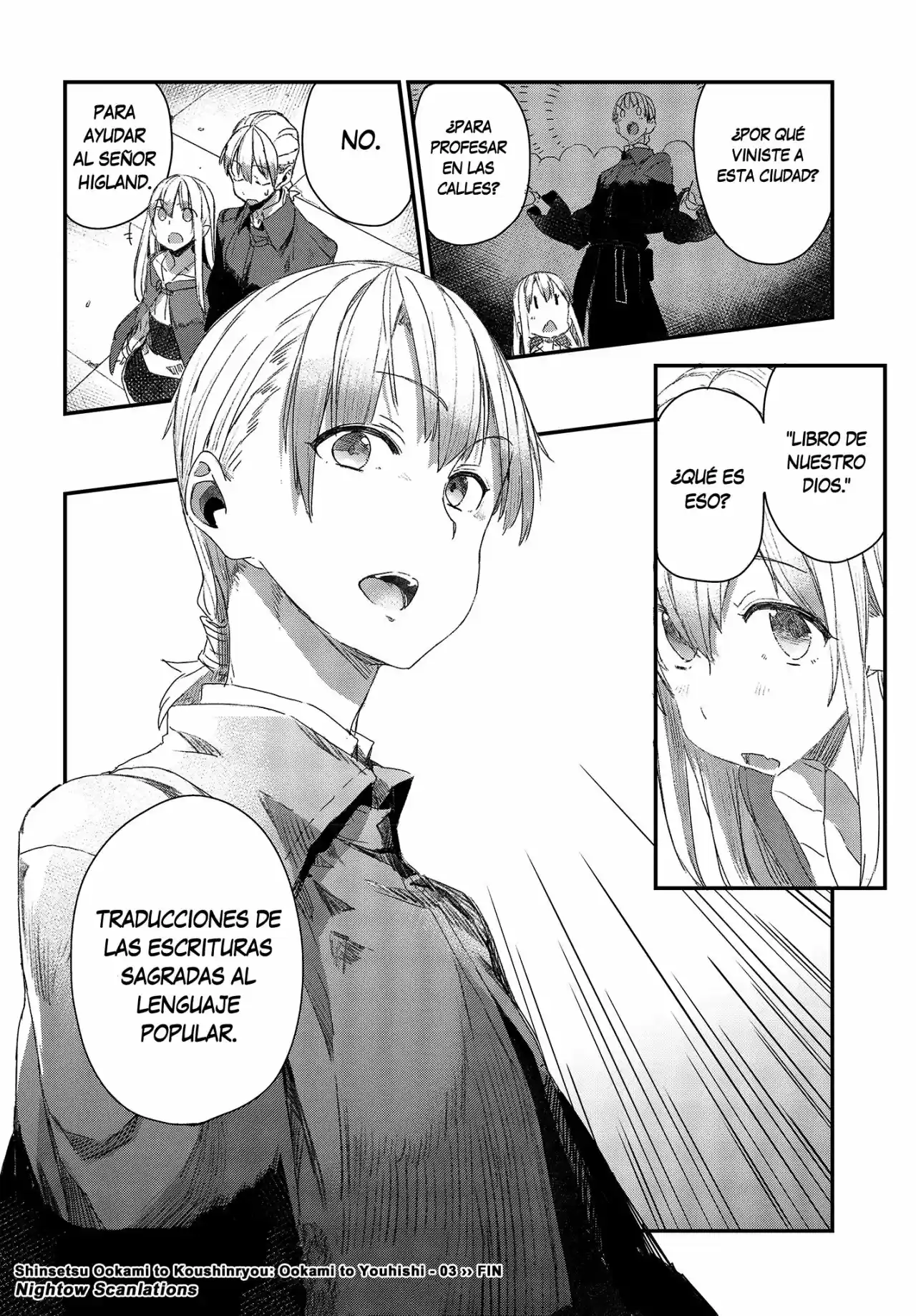 Shinsetsu Ookami To Koushinryou: Ookami To Youhishi - Capítulo 3 - Página 27 - LectorTMOo