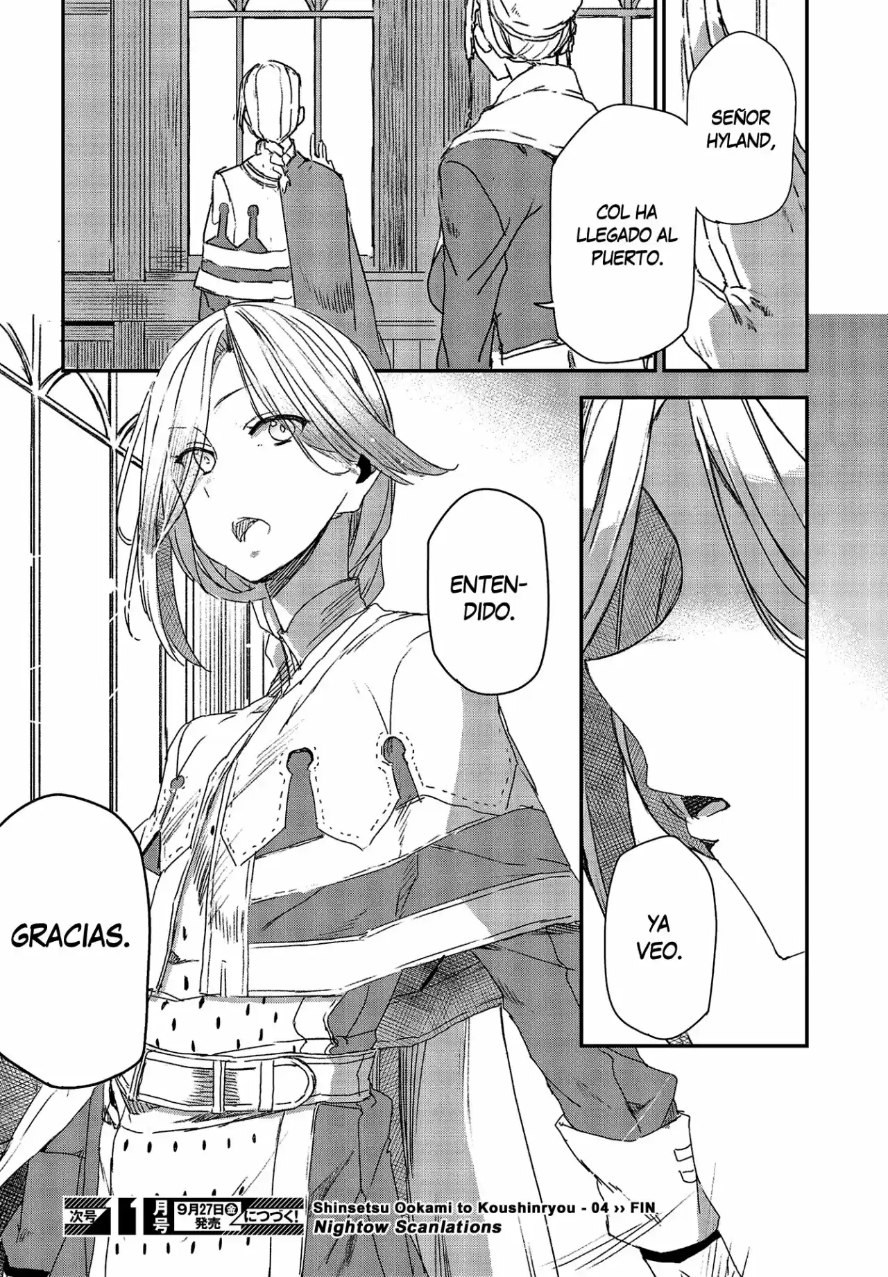 Shinsetsu Ookami To Koushinryou: Ookami To Youhishi - Capítulo 4 - Página 22 - LectorTMOo