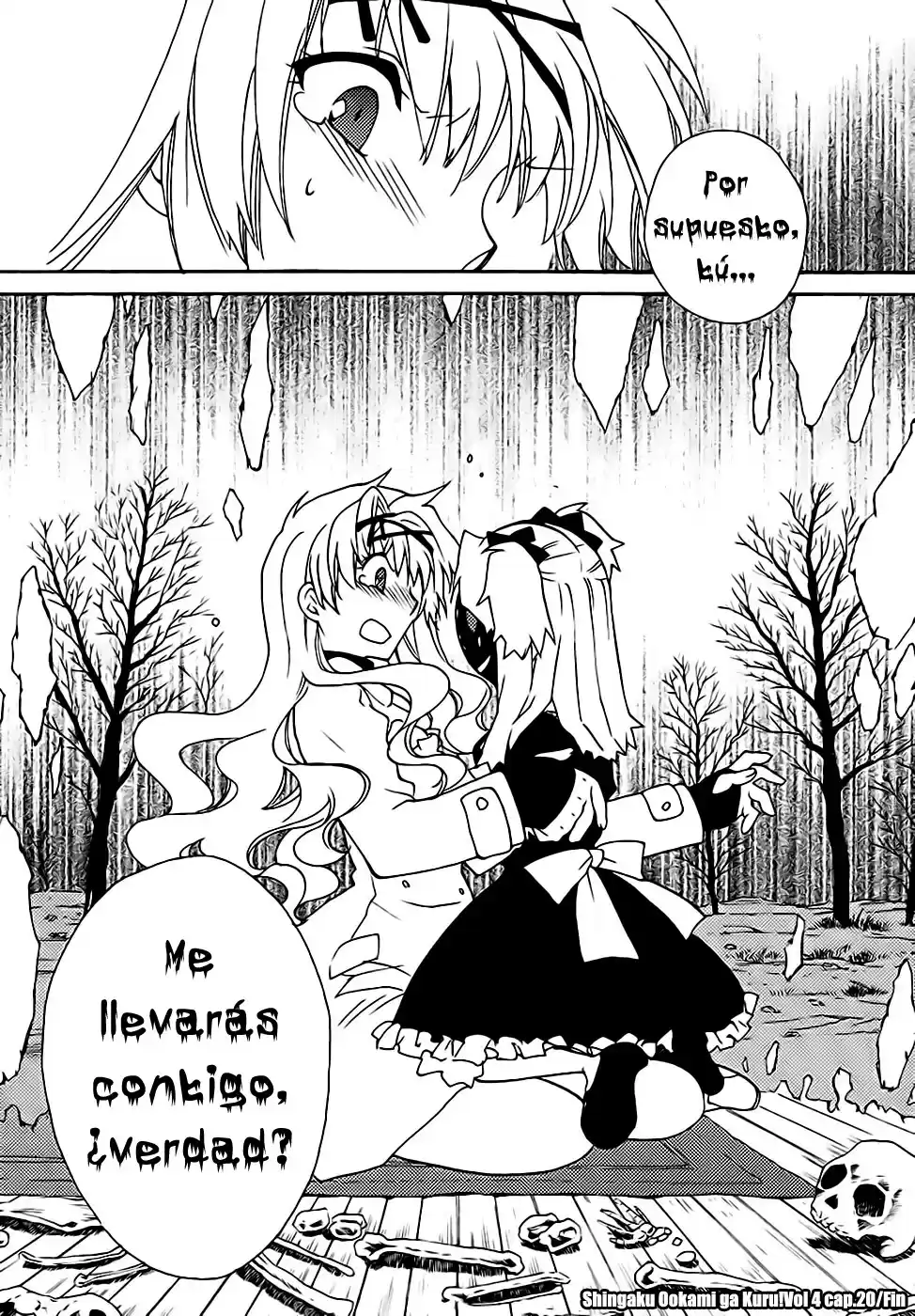 Shinyaku Ookami Ga Kuru! - Capítulo 20 - Página 21 - LectorTMOo