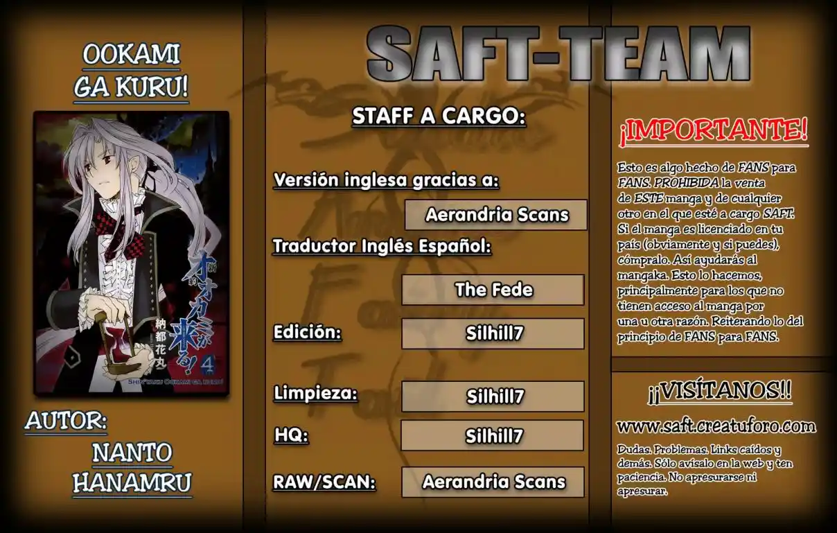 Shinyaku Ookami Ga Kuru! - Capítulo 39 - Página 1 - LectorTMOo