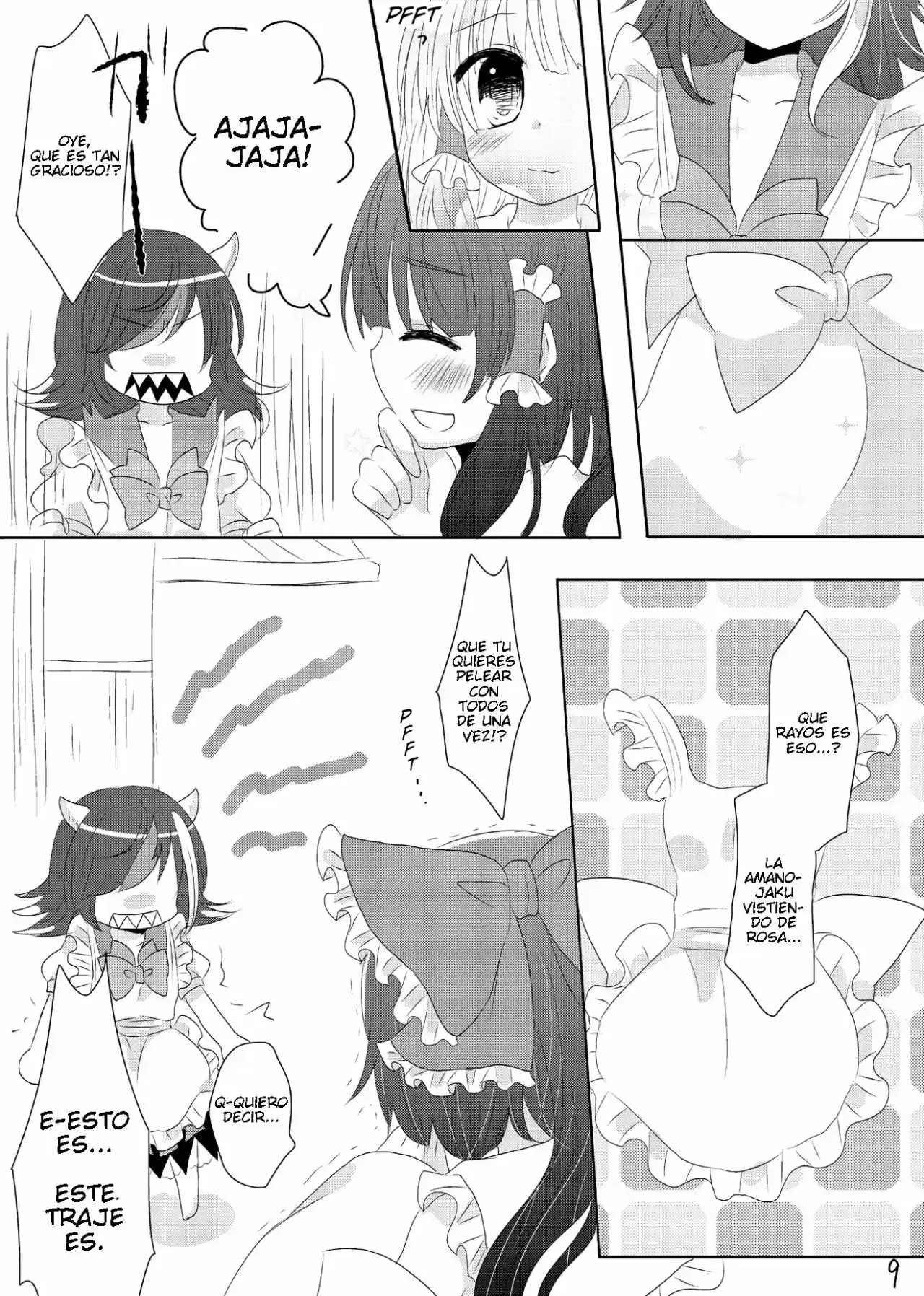 Shinyome Seija Wa Kyou Mo Ichinichi Kigen Ga Warui (Touhou Project) - Capítulo 1 - Página 7 - LectorTMOo