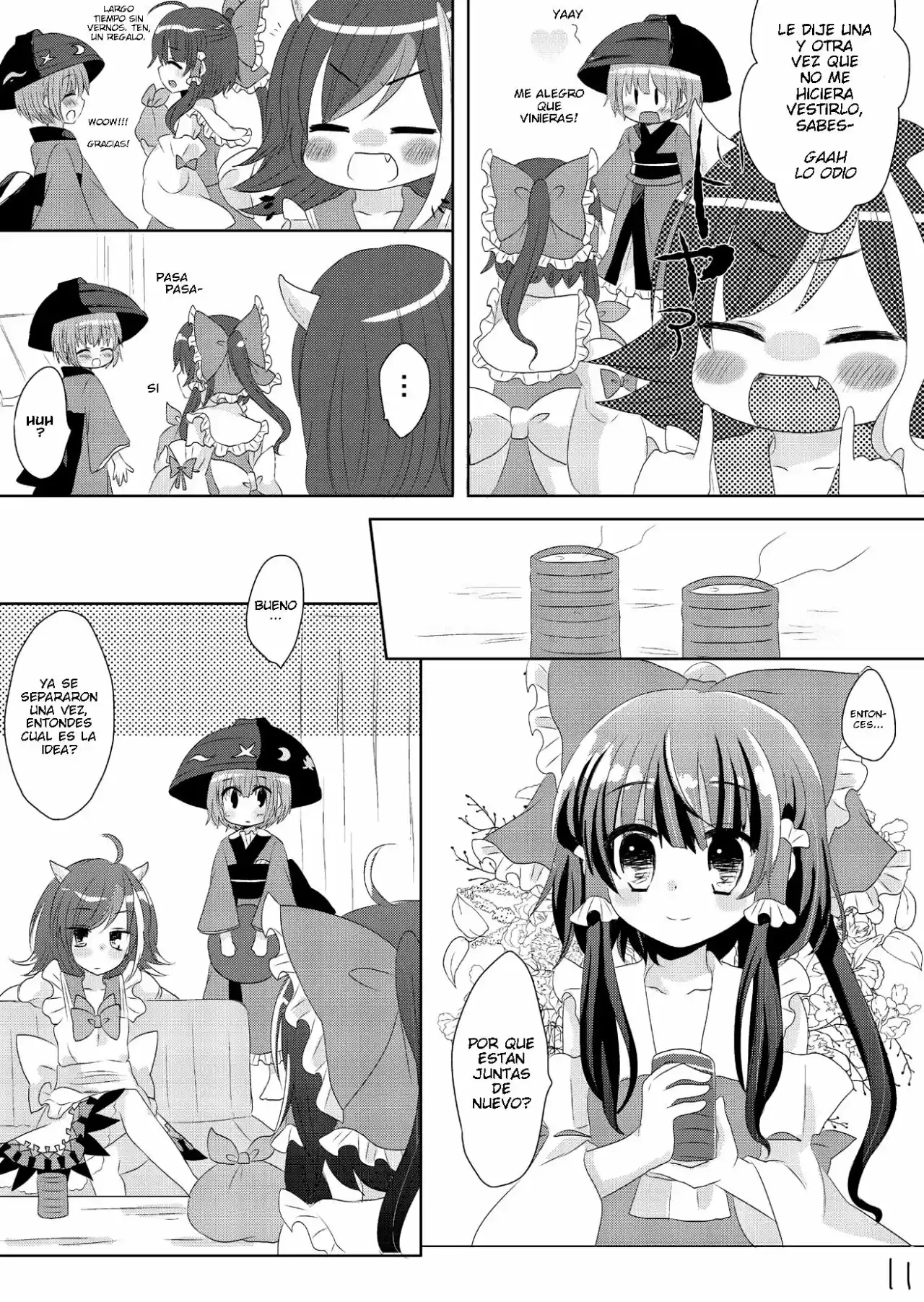 Shinyome Seija Wa Kyou Mo Ichinichi Kigen Ga Warui (Touhou Project) - Capítulo 1 - Página 9 - LectorTMOo