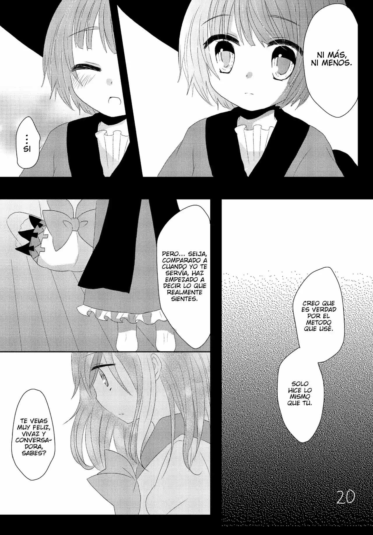 Shinyome Seija Wa Kyou Mo Ichinichi Kigen Ga Warui (Touhou Project) - Capítulo 1 - Página 18 - LectorTMOo