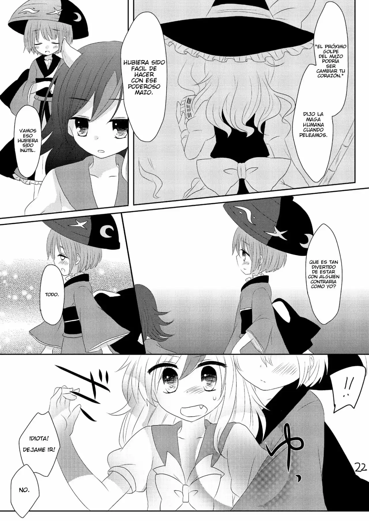 Shinyome Seija Wa Kyou Mo Ichinichi Kigen Ga Warui (Touhou Project) - Capítulo 1 - Página 20 - LectorTMOo