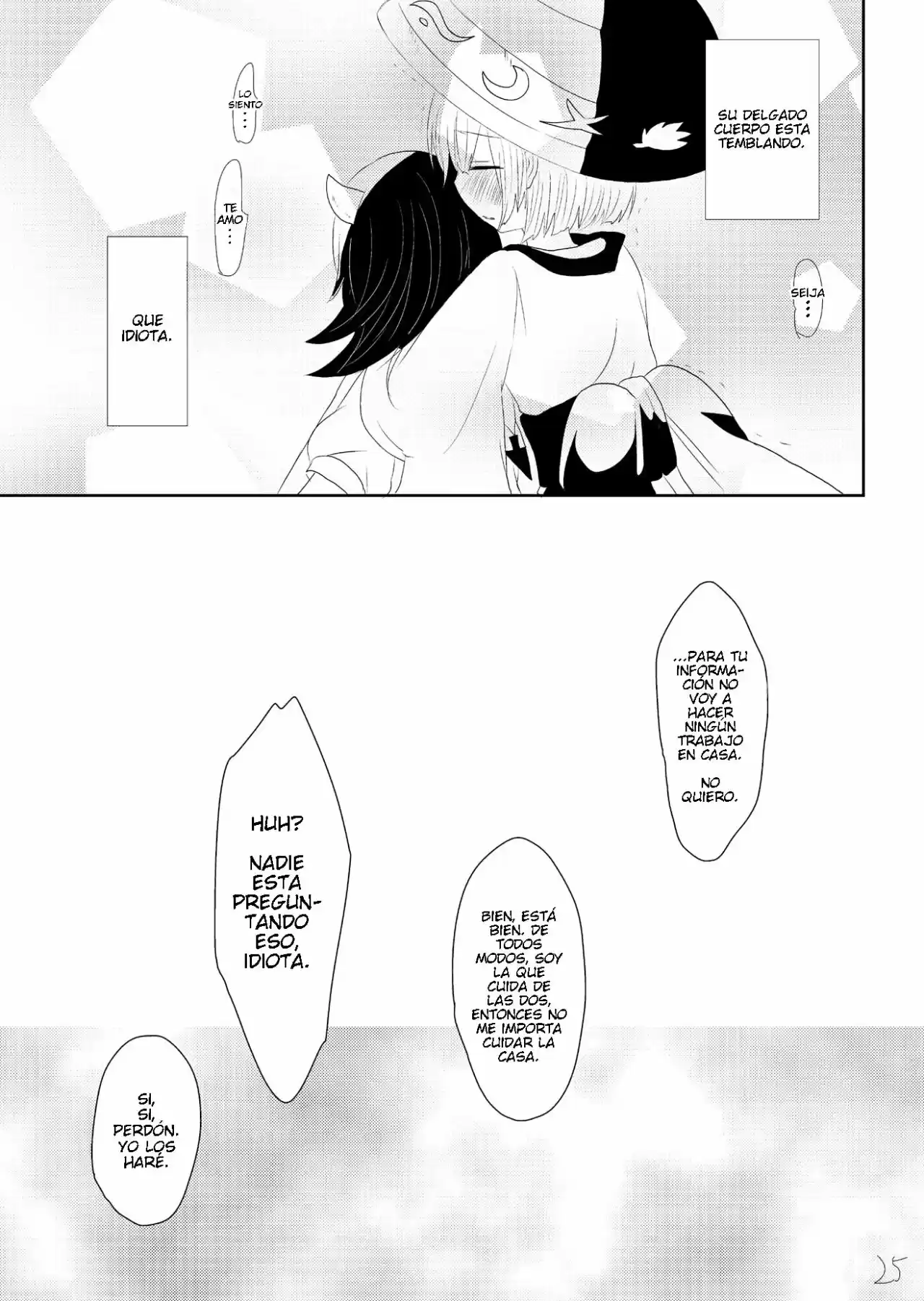 Shinyome Seija Wa Kyou Mo Ichinichi Kigen Ga Warui (Touhou Project) - Capítulo 1 - Página 23 - LectorTMOo