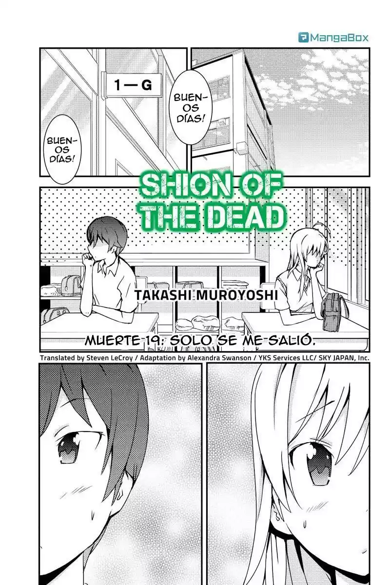 Shion Of The Dead - Capítulo 19 - Página 2 - LectorTMOo
