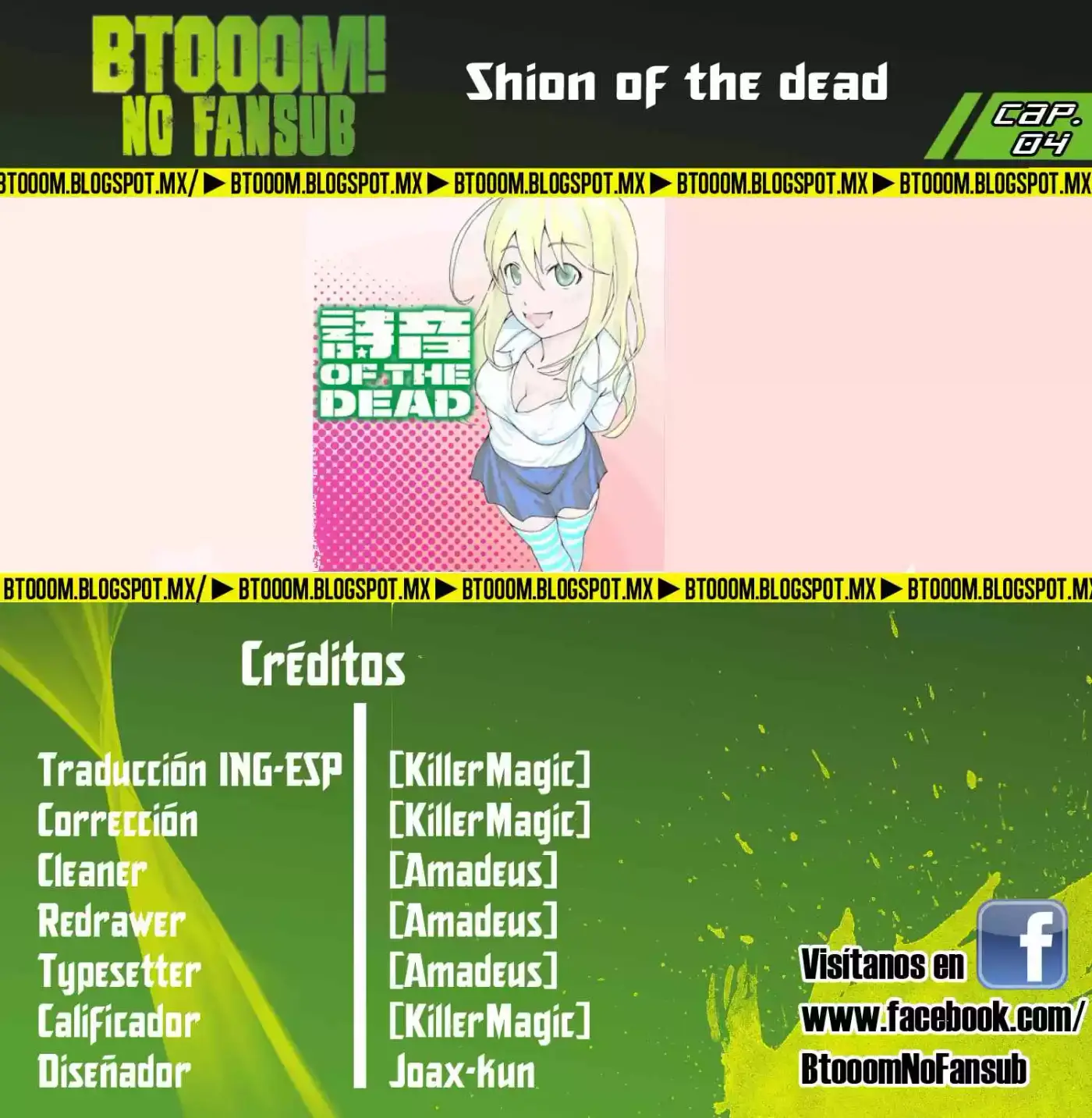 Shion Of The Dead - Capítulo 4 - Página 1 - LectorTMOo