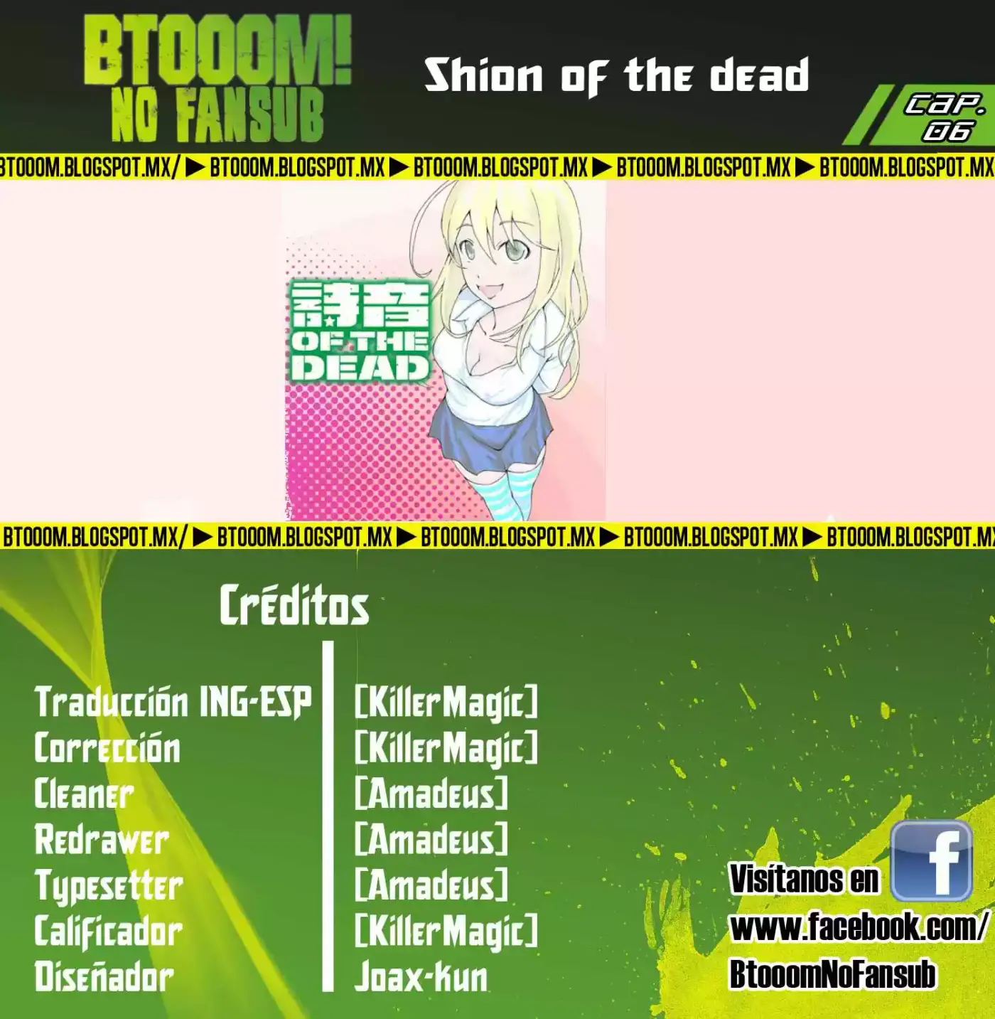 Shion Of The Dead - Capítulo 6 - Página 1 - LectorTMOo